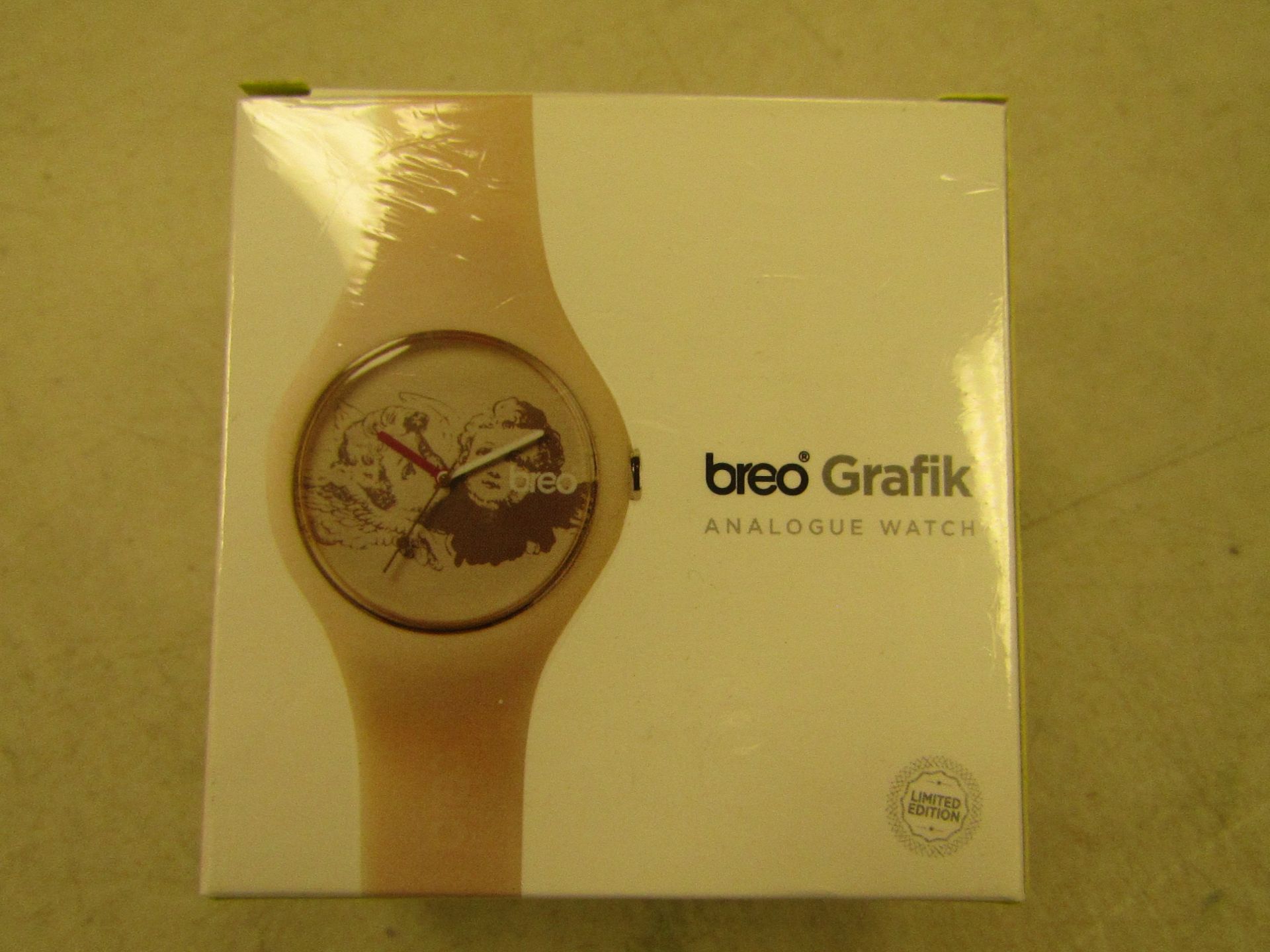 Breo Grafik analogue watch, new and boxed.