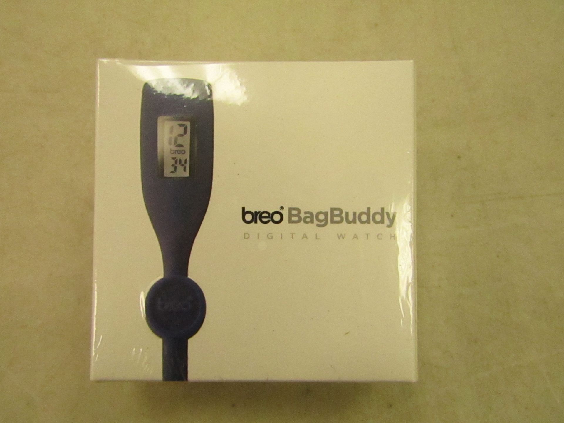 Breo Bag Buddy digital watch, new and boxed.