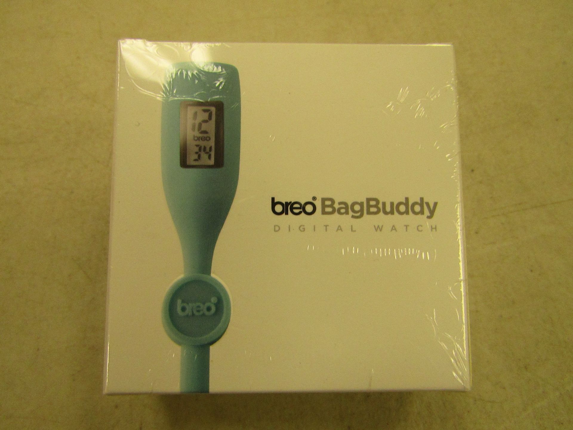 Breo Bag Buddy digital watch, new and boxed.