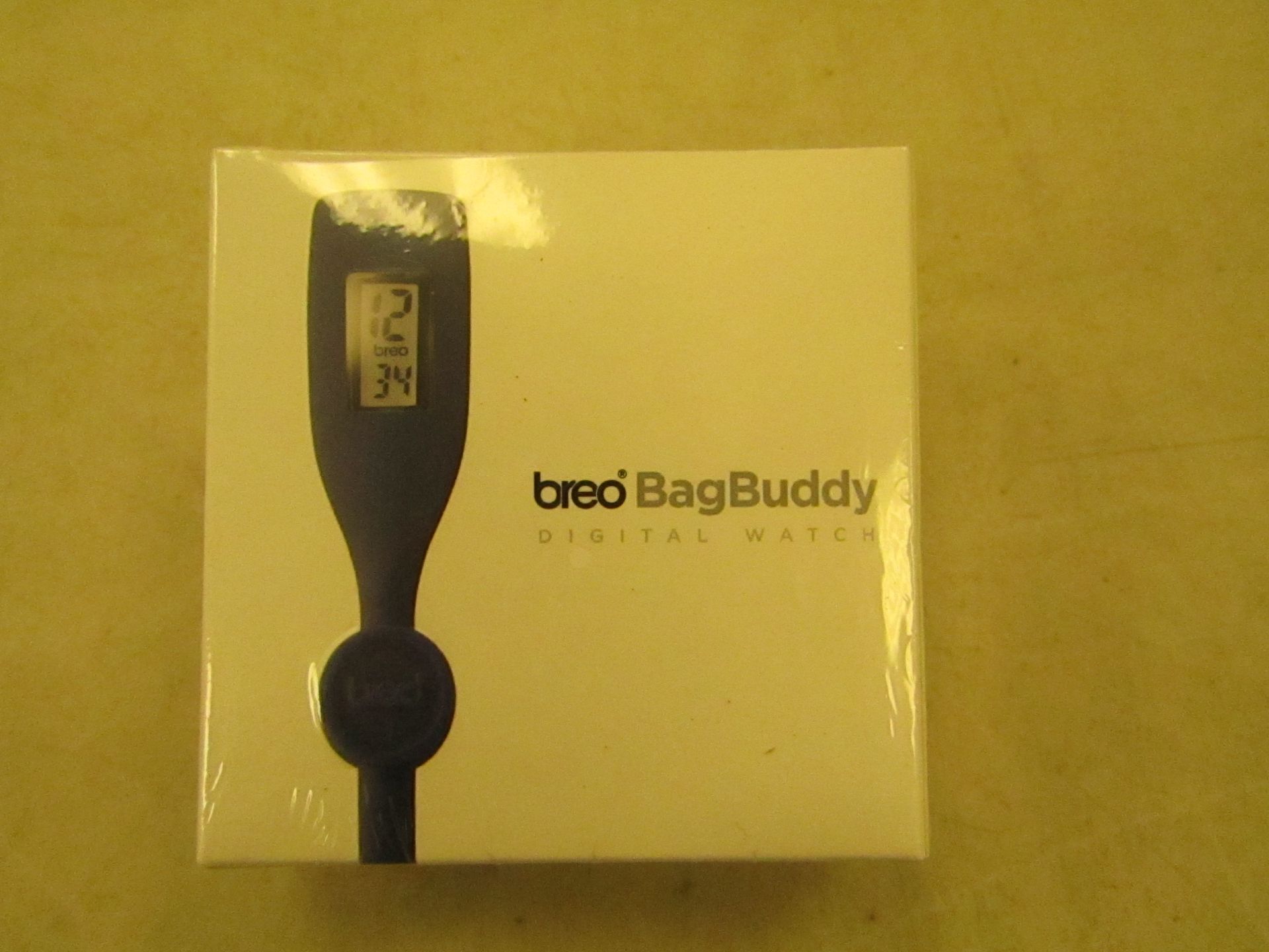 Breo Bag Buddy digital watch, new and boxed.