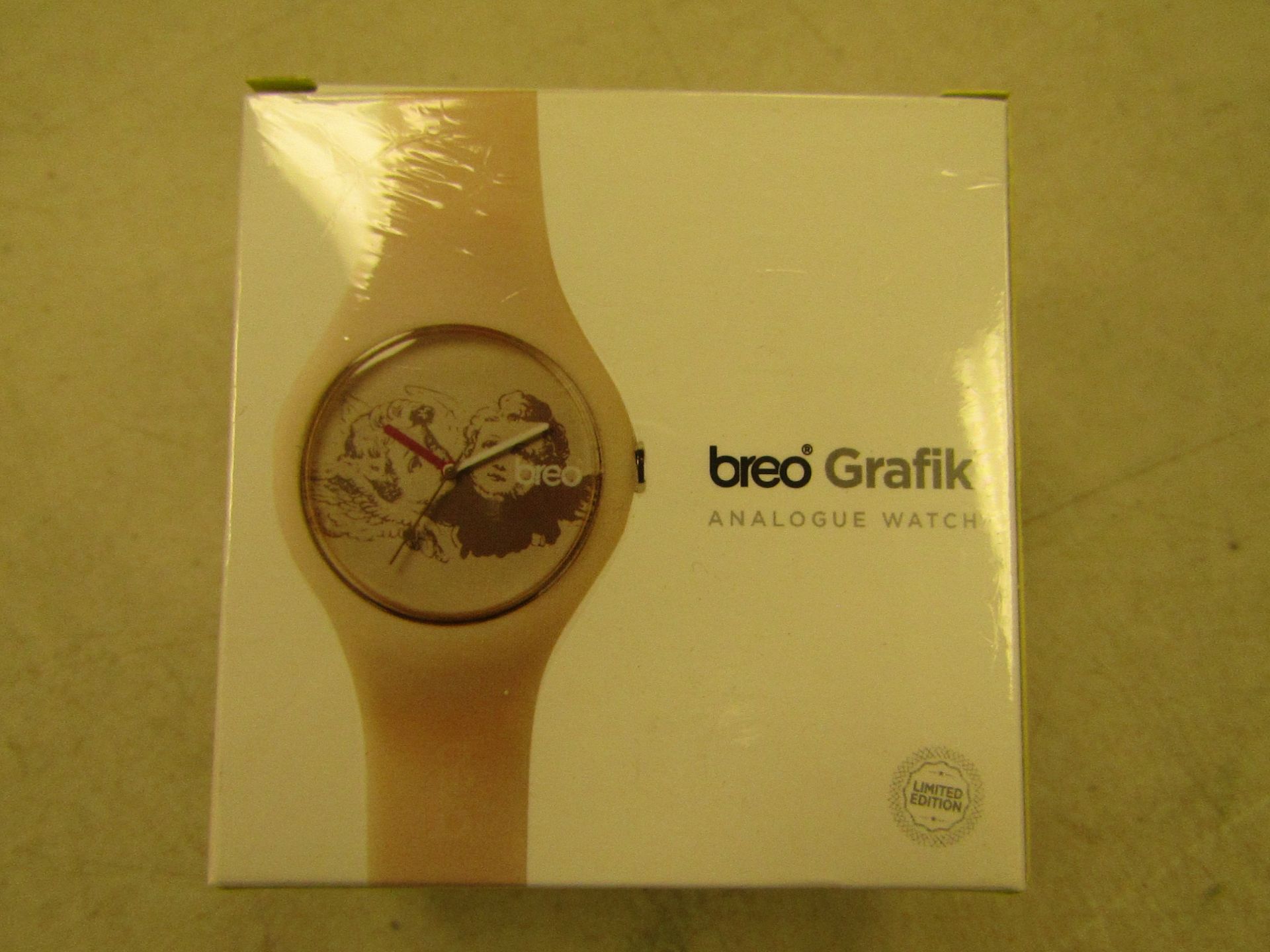 Breo Grafik analogue watch, new and boxed.