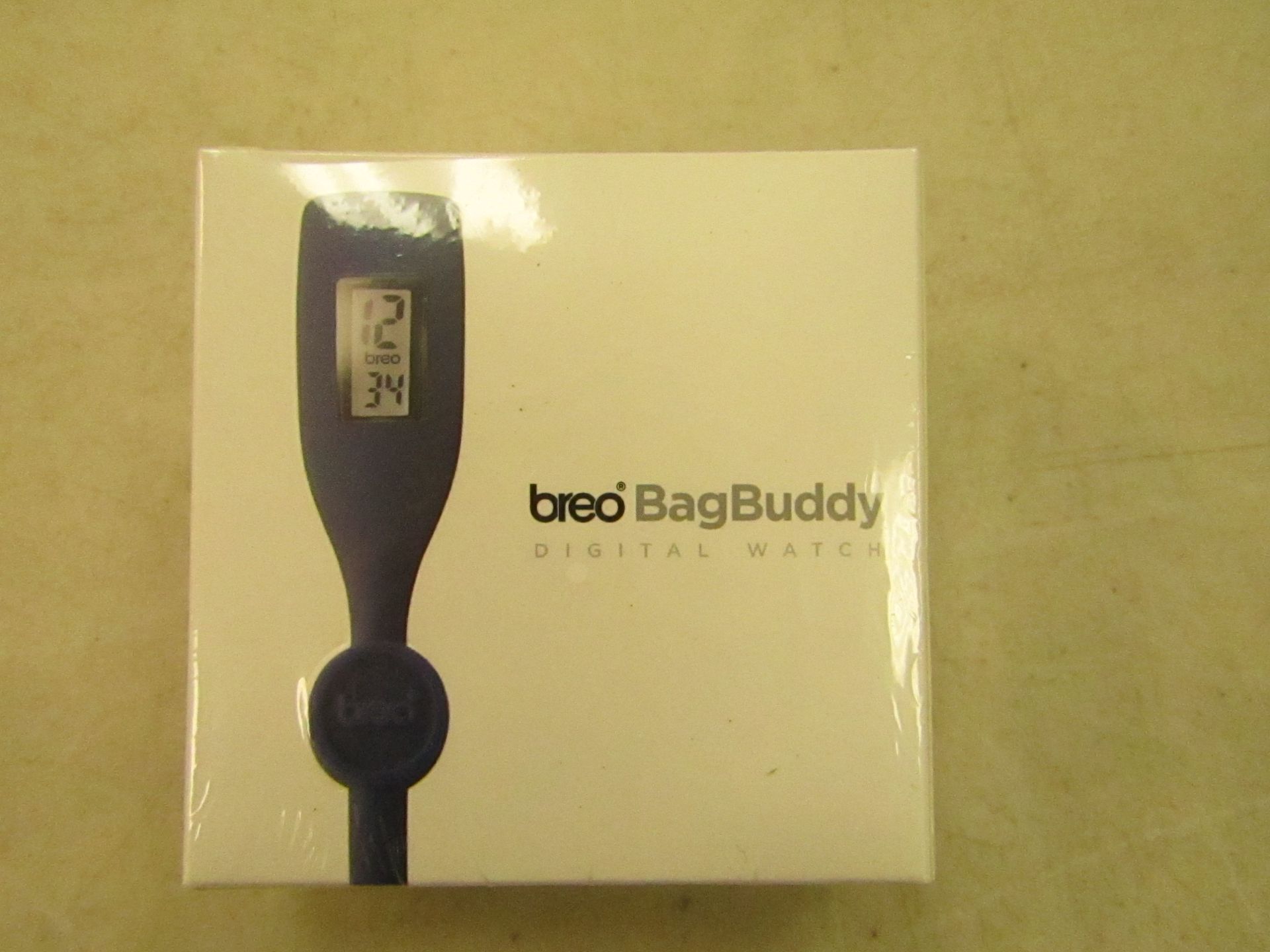 Breo Bag Buddy digital watch, new and boxed.