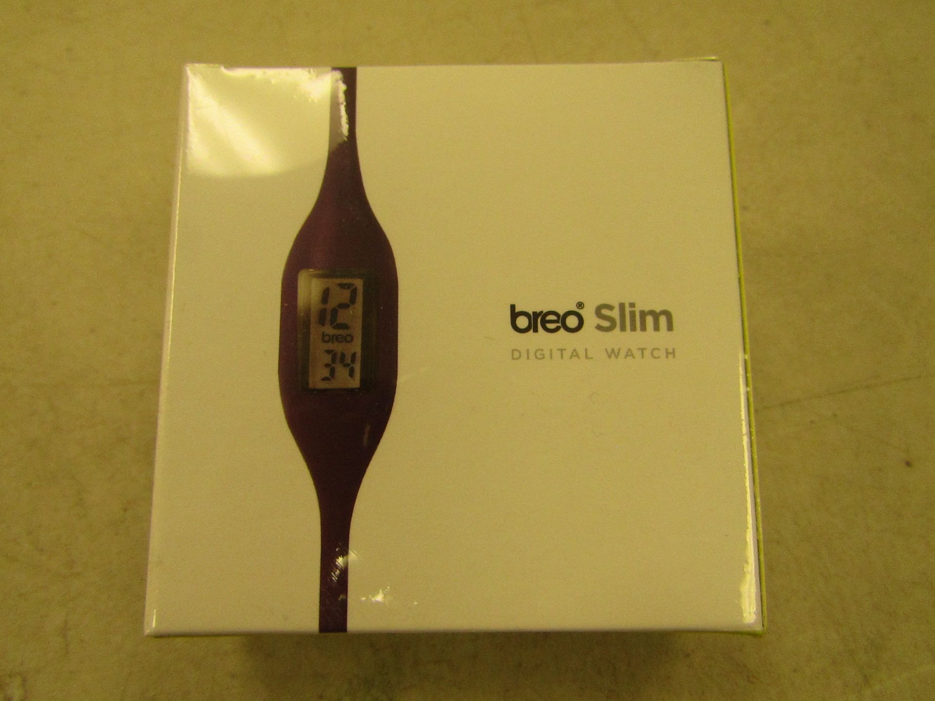 Breo Slim digital watch, new and boxed.