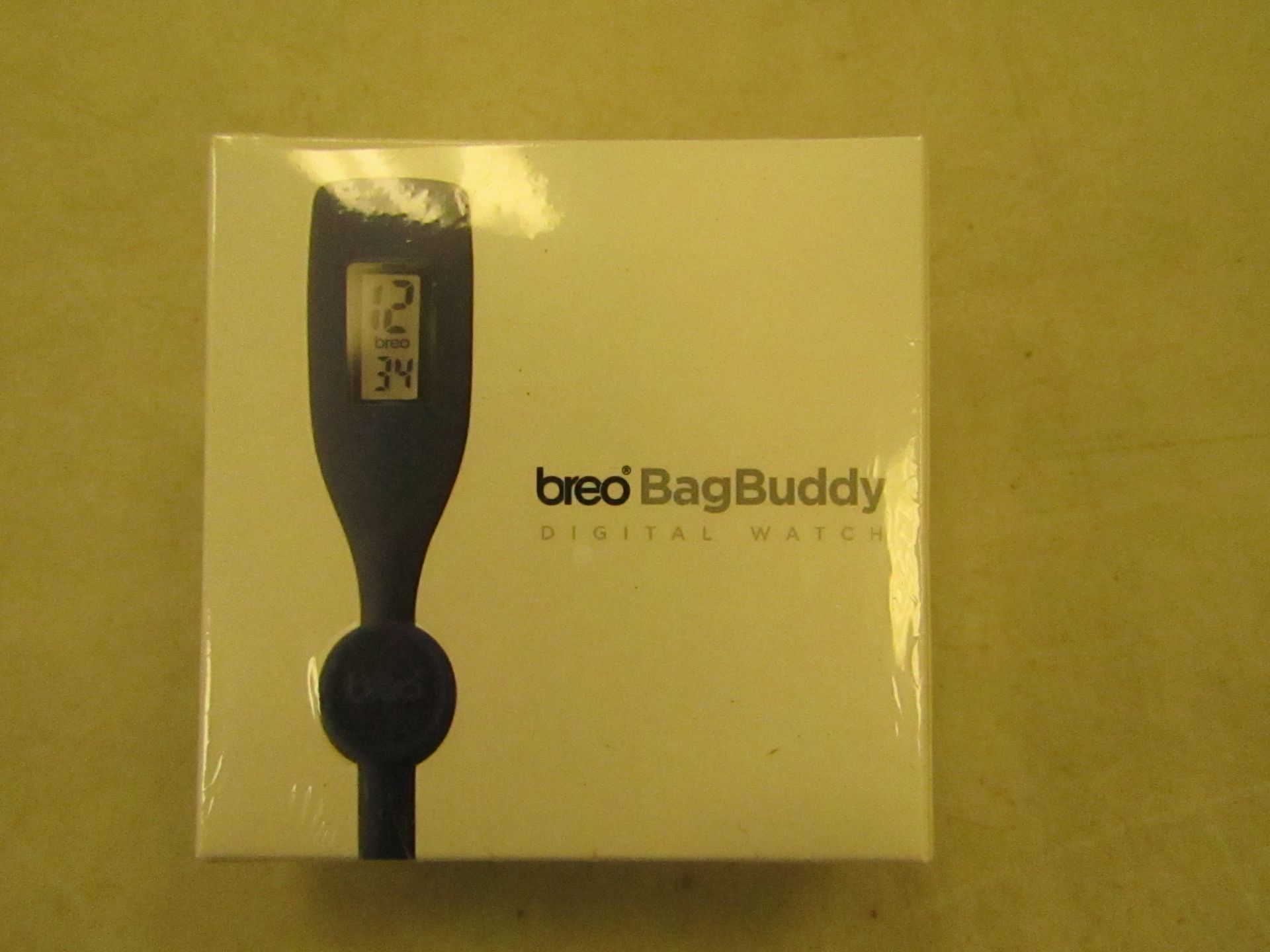 Breo Bag Buddy digital watch, new and boxed.