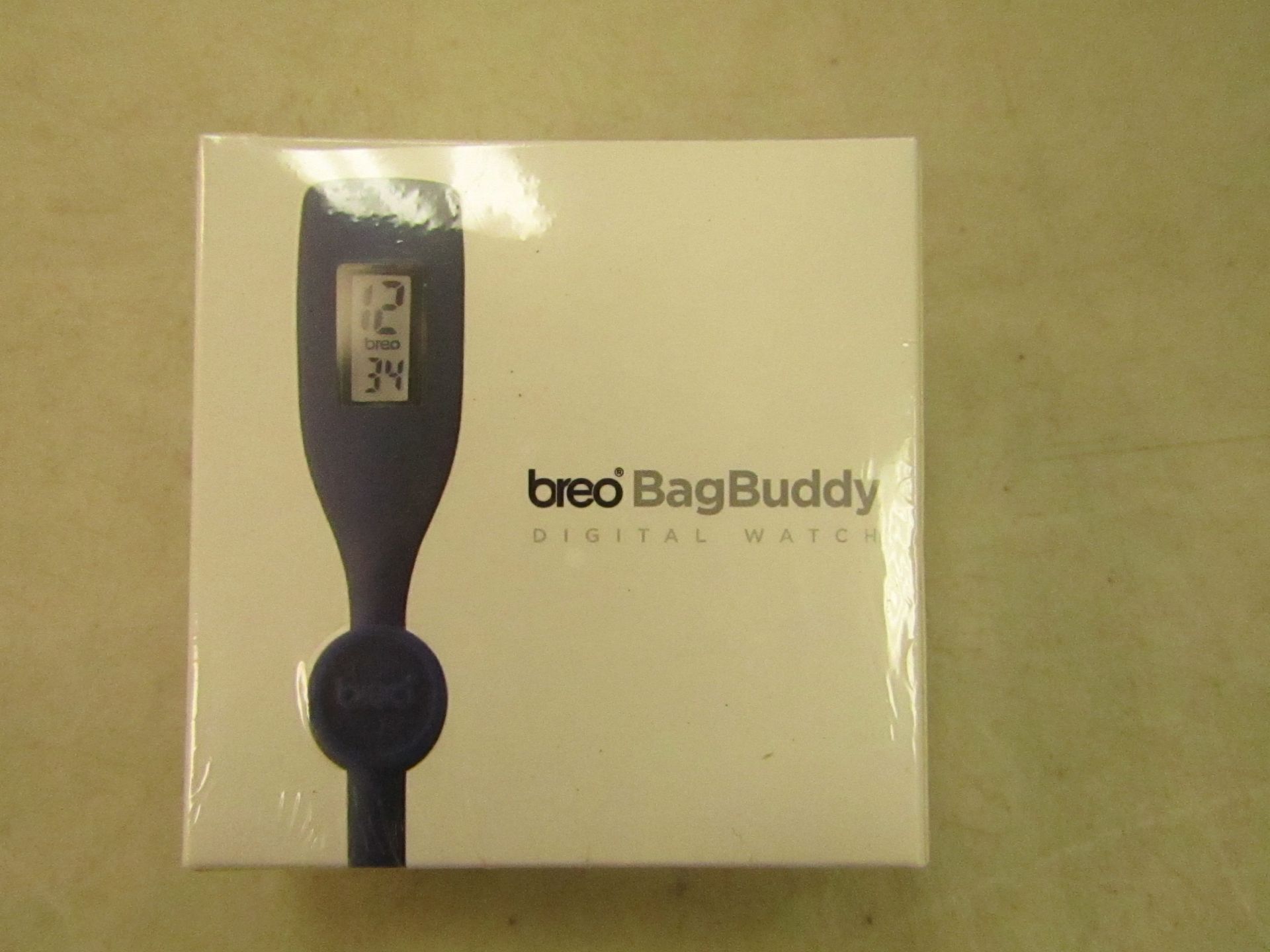 Breo Bag Buddy digital watch, new and boxed.