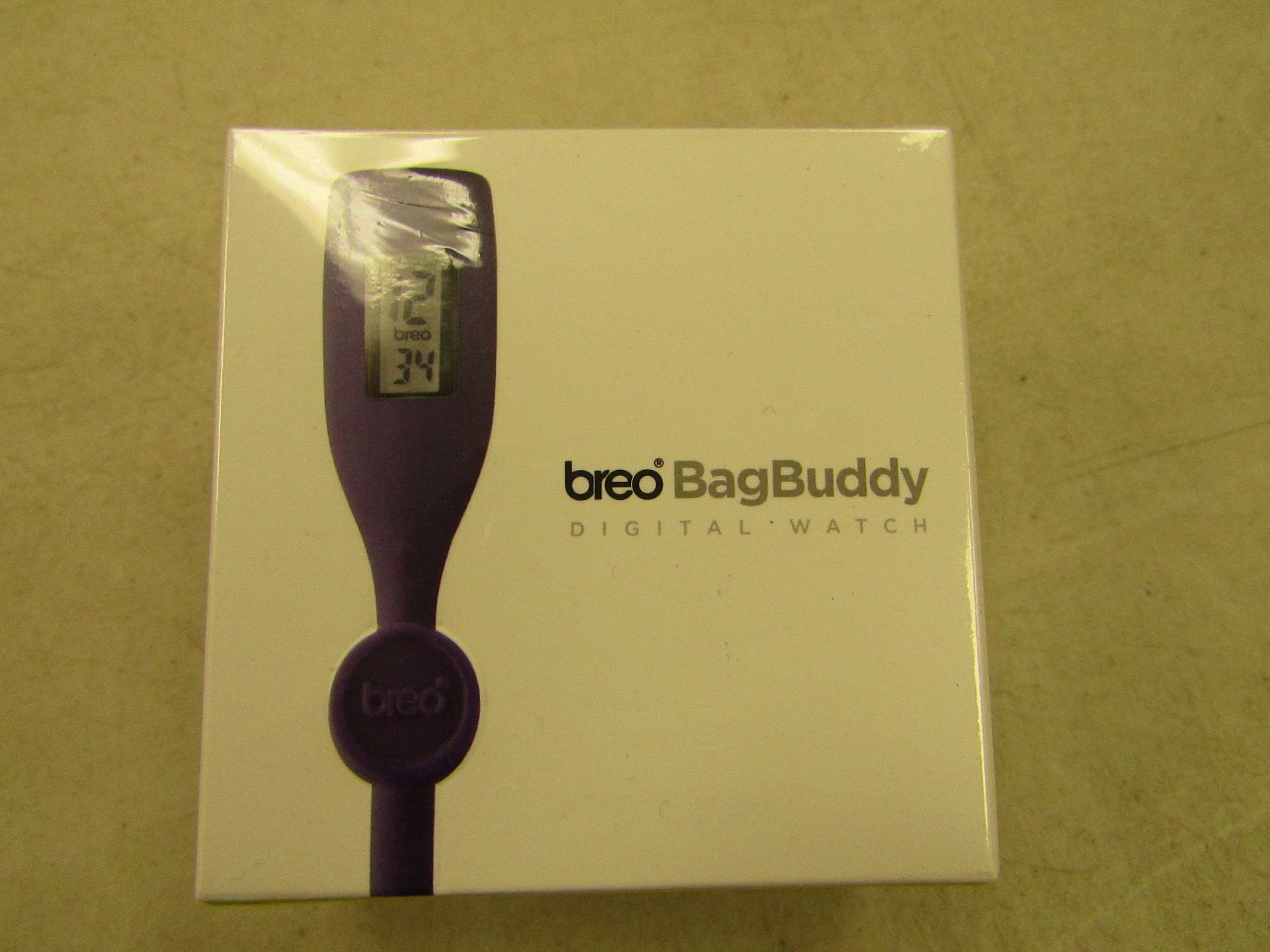 Breo Bag Buddy digital watch, new and boxed.