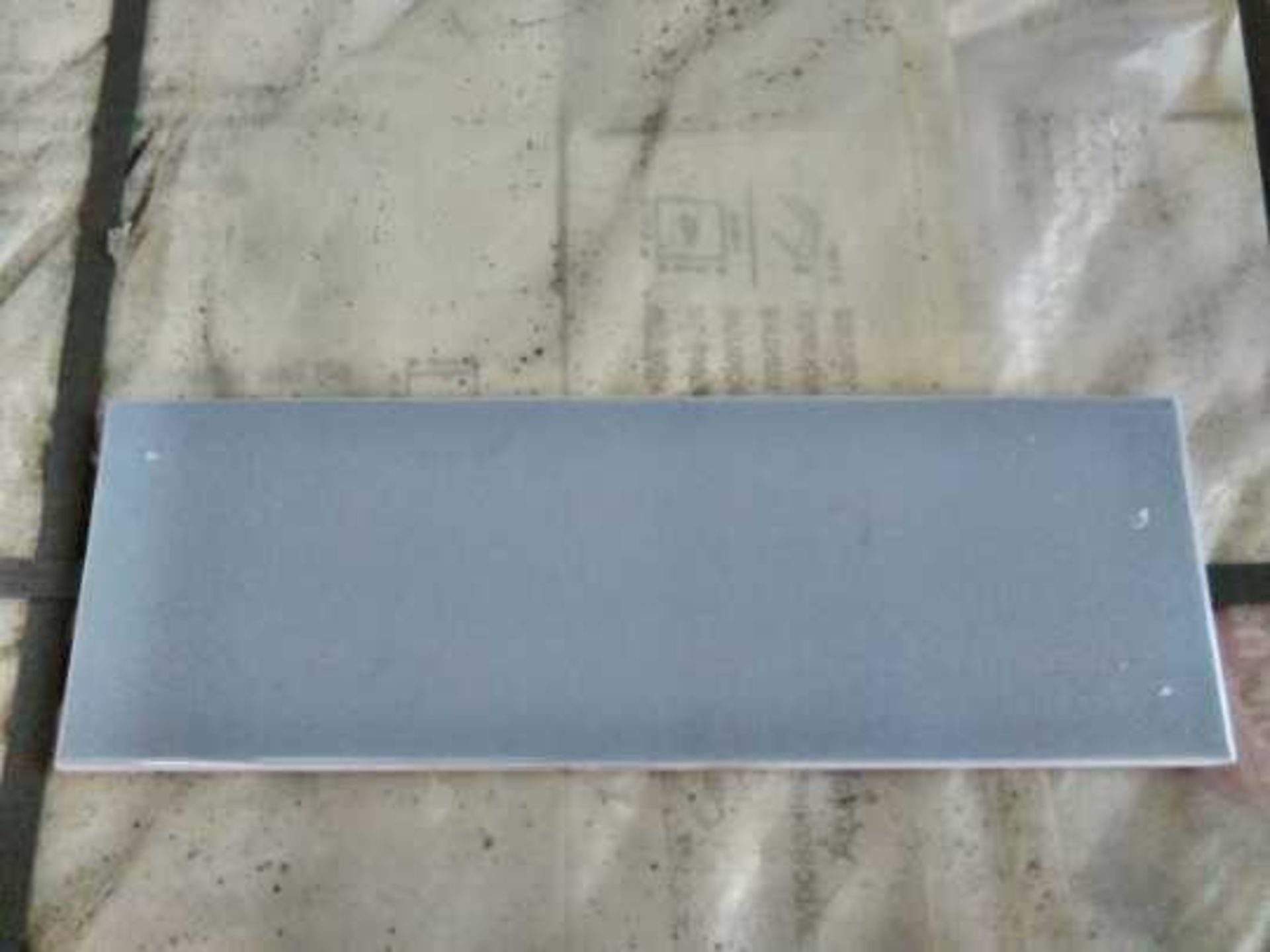 96x Packs of 27 Johnsons Tiles For Colours, Grey Gloss (BQRK25027)) 100 x 300mm Porcelain Wall