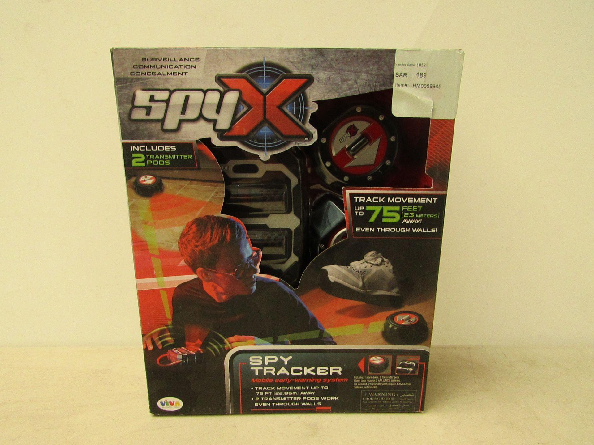Spy-X spy tracker kit, new and boxed. RRP £17 at ToysRUs.