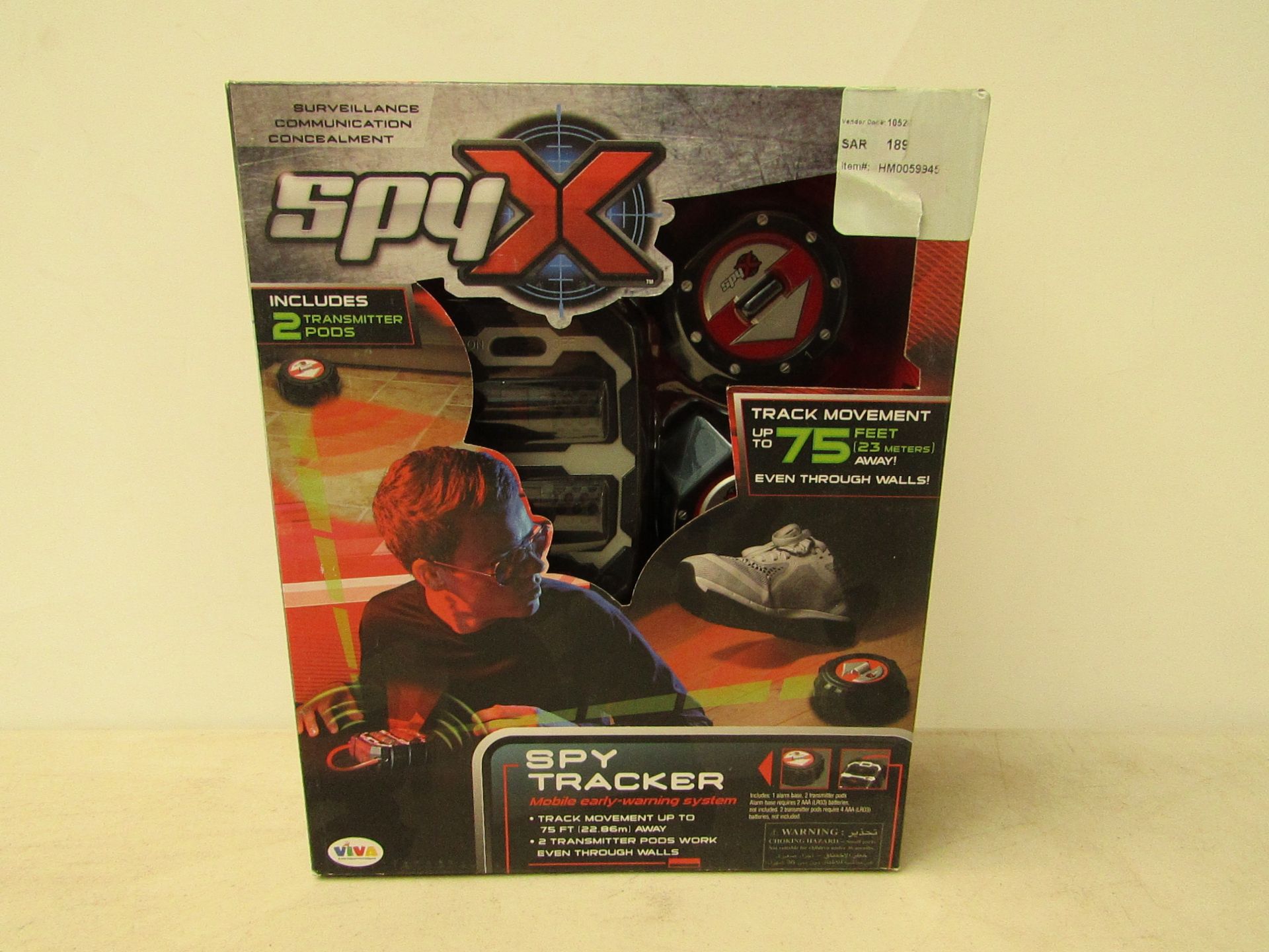 Spy-X spy tracker kit, new and boxed. RRP £17 at ToysRUs.