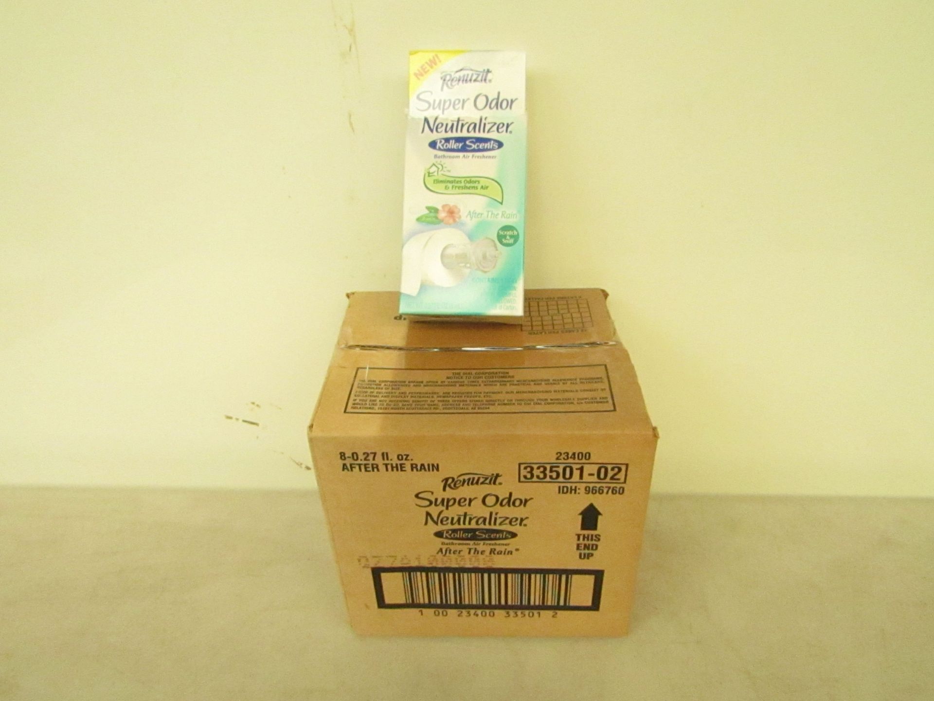 Box containing approx 8x Renutzit Super Odor Neutralizer.