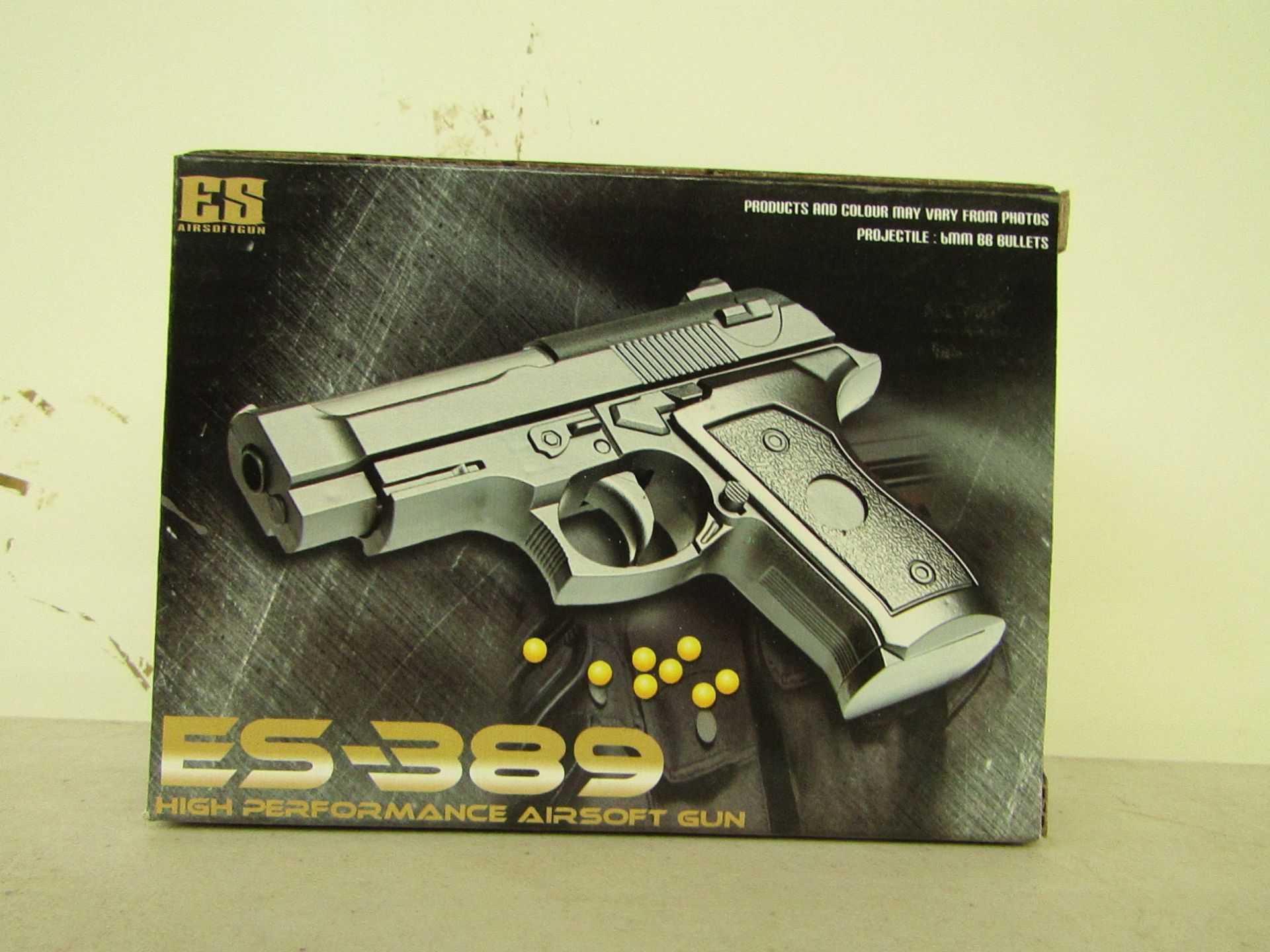 5x ES-389 High Performance Airsoft Gun. All unchecked & boxed.