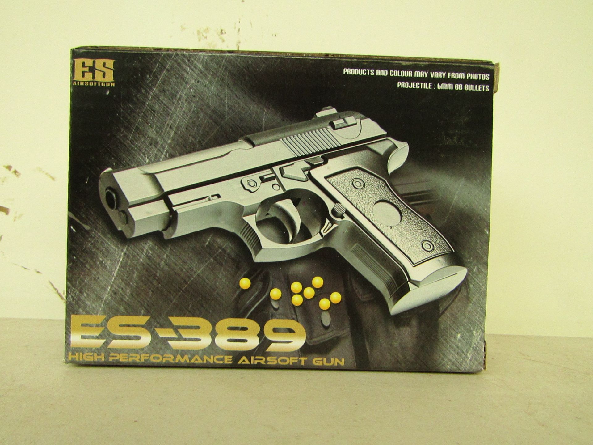 5x ES-389 High Performance Airsoft Gun. All unchecked & boxed.