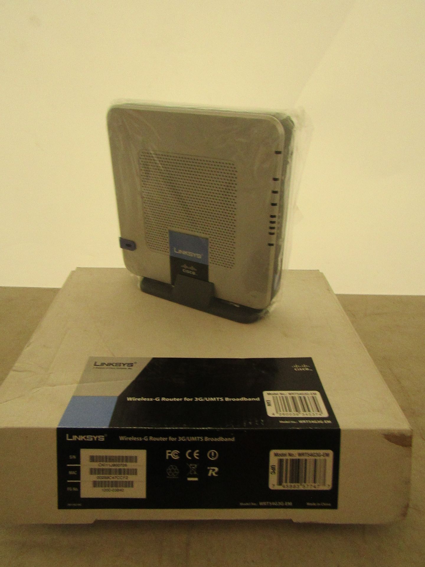 Linksys WRT54G3G-EM wireless-G UMTS router