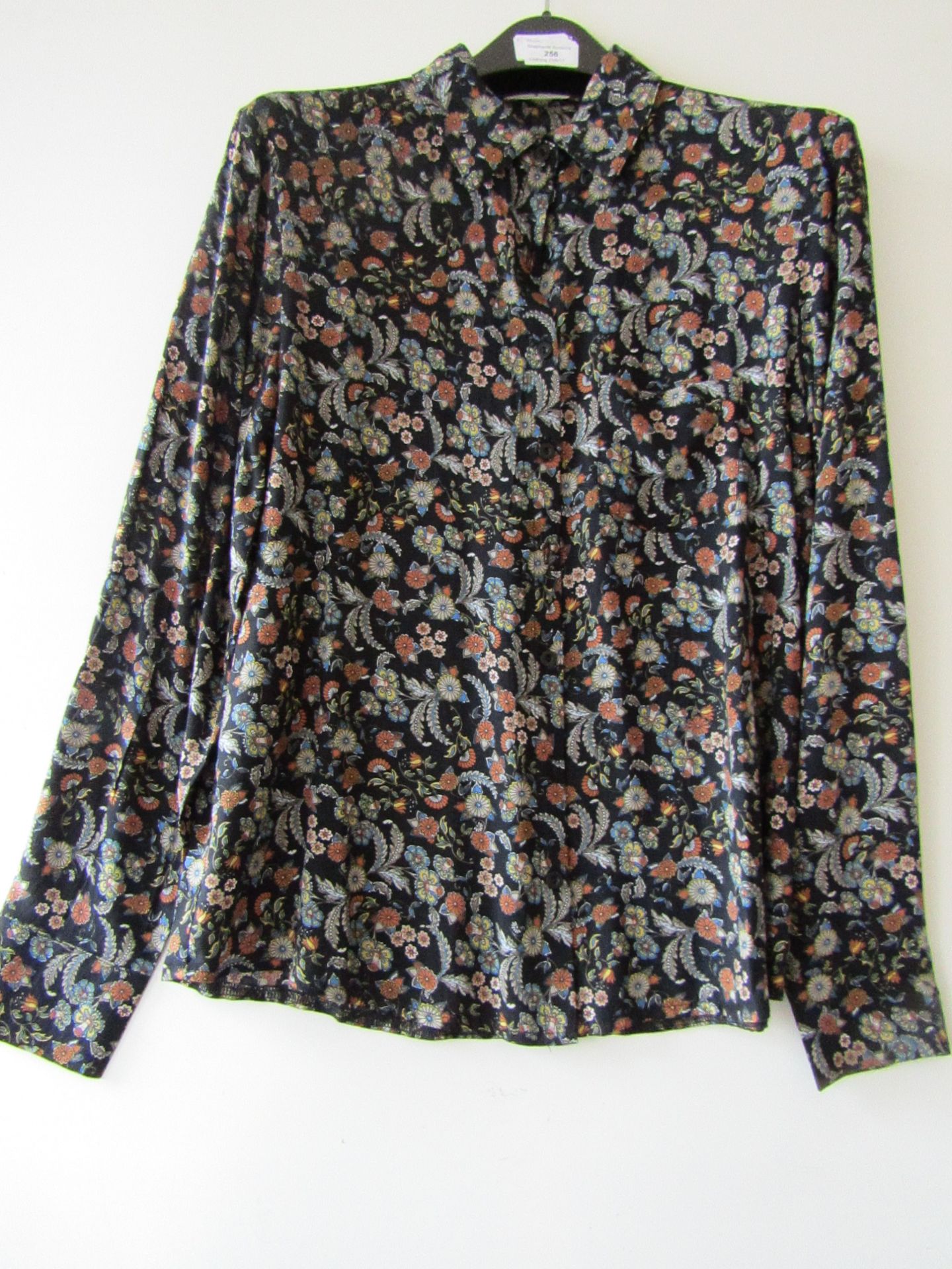 Ladies Brave Soul Floral Shirt. New Sample. Size S