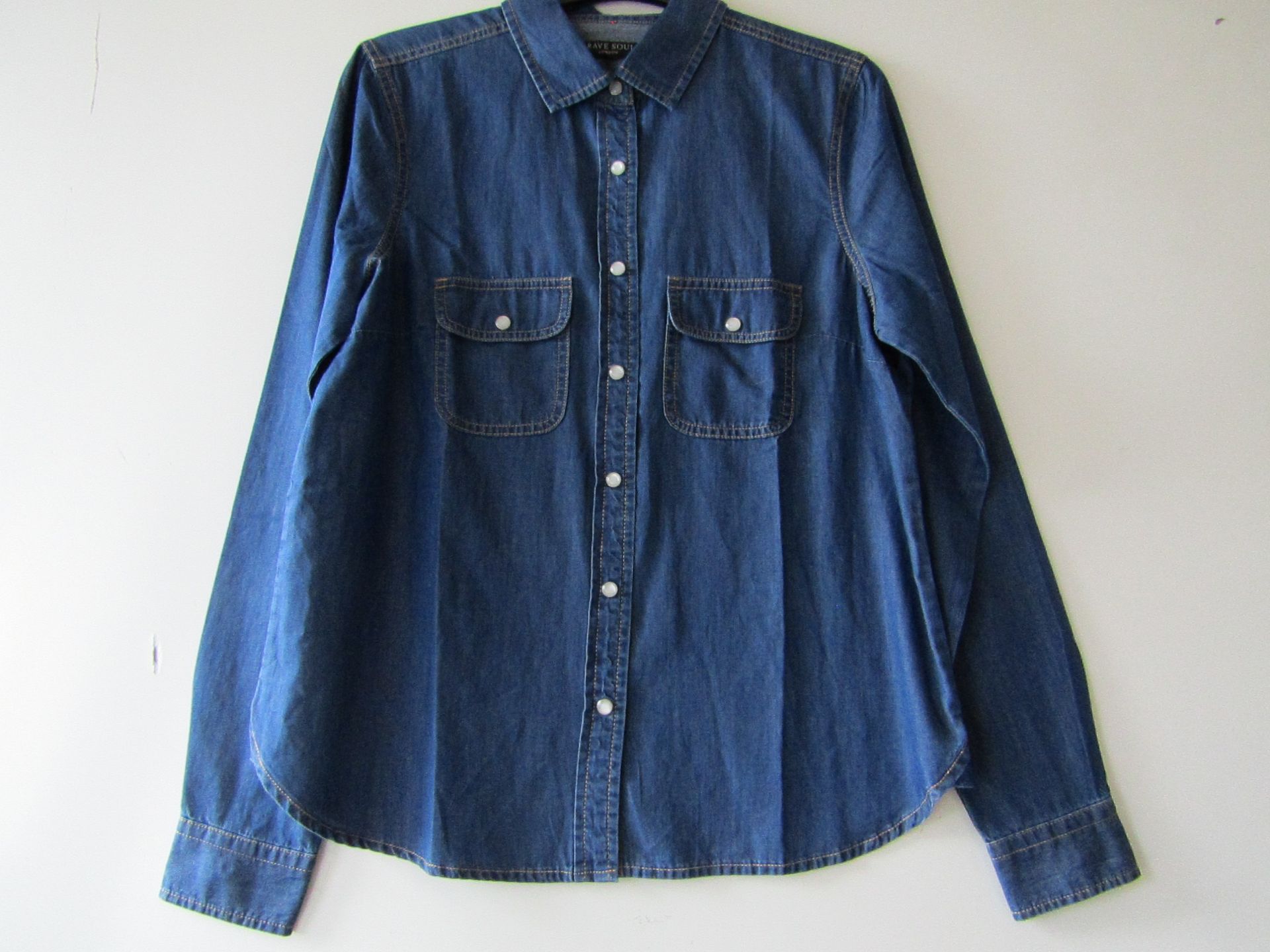 Ladies Brave Soul Denim Shirt. New Sample . Size S