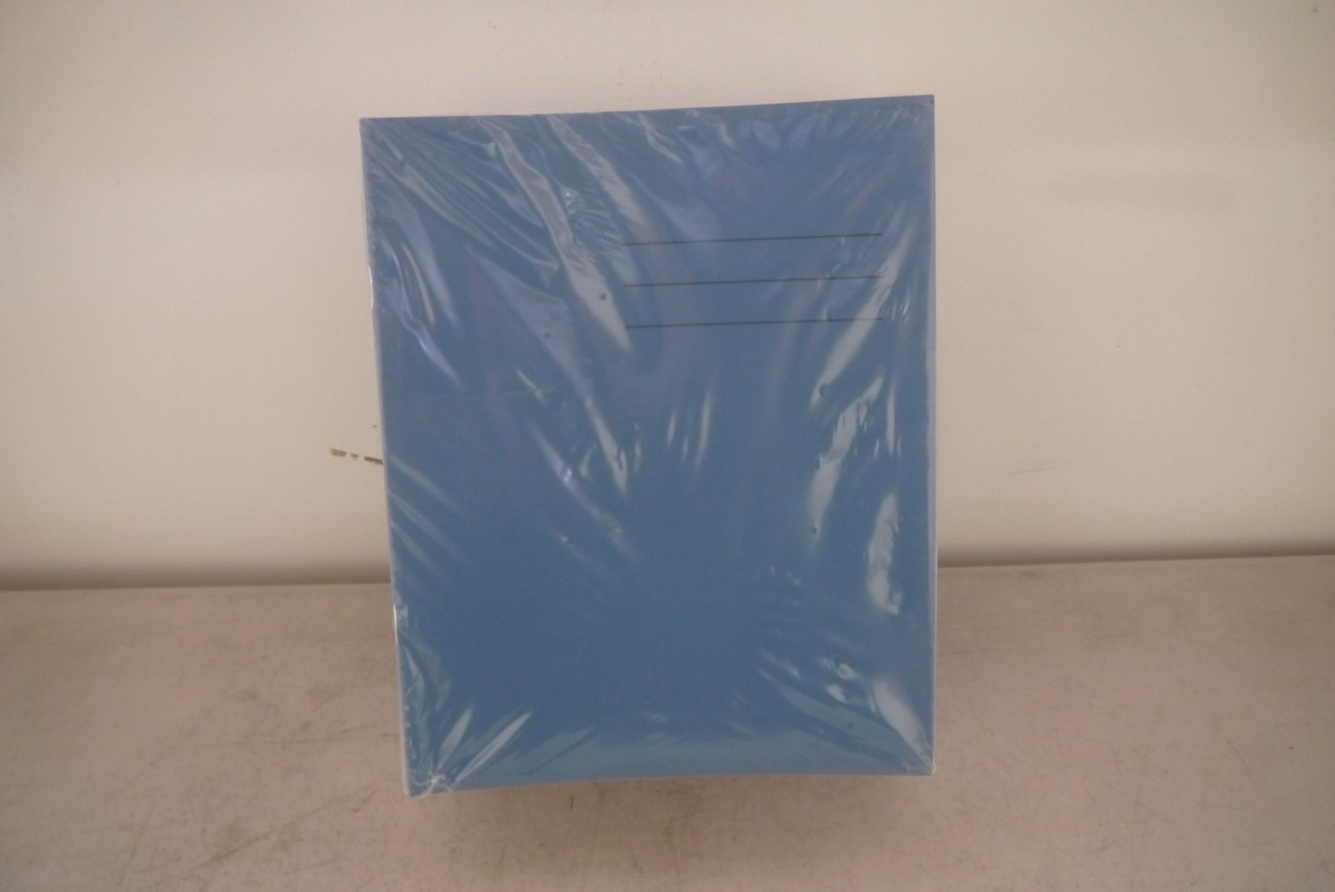 100 Pieces 8x6.5 5mm Square Light blue colour exercise books, brand new and boxed. RRP £16.99