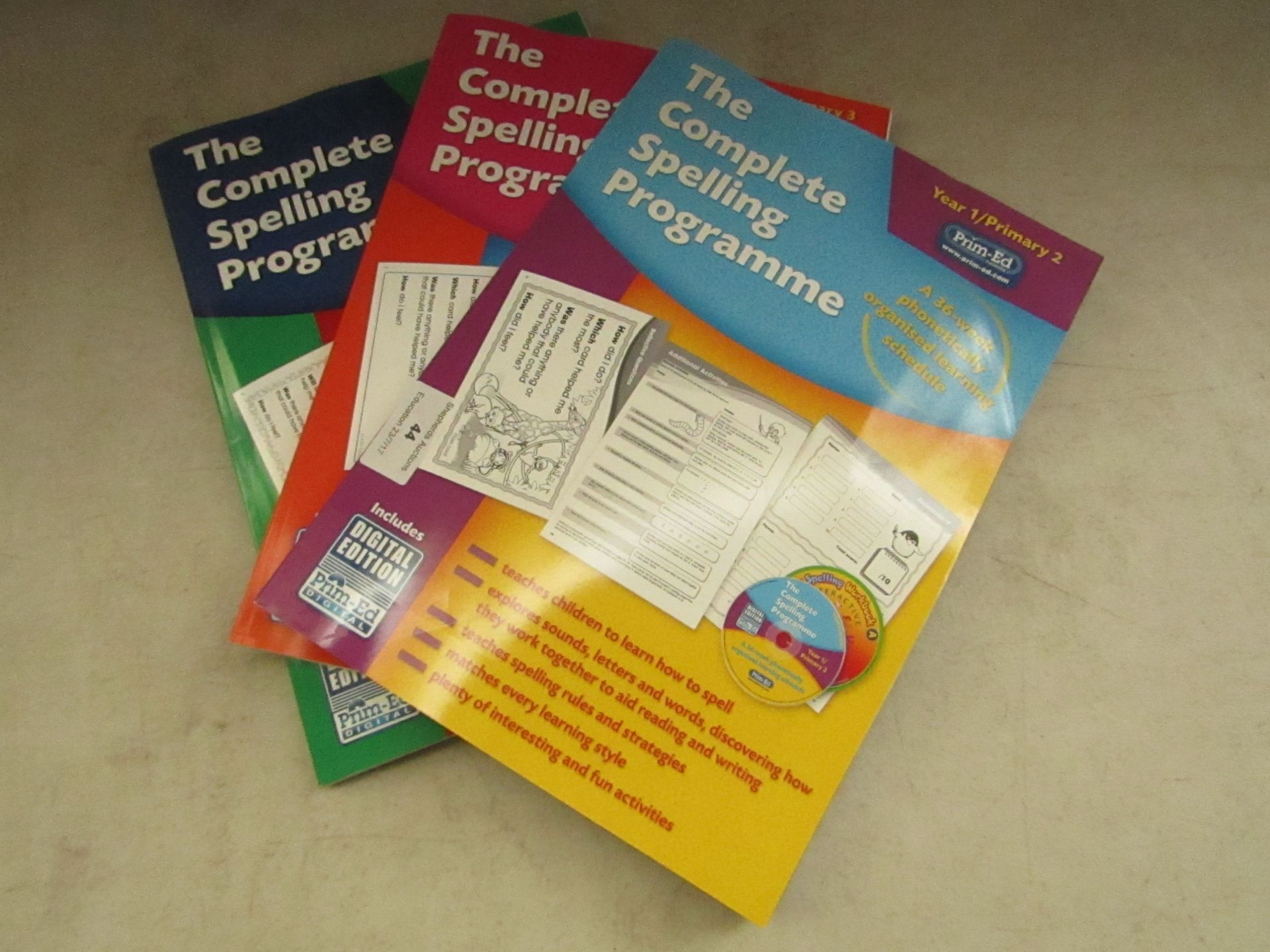 The complete spelling programme from year 1-7. RRP £251.99   SKU code- 139099