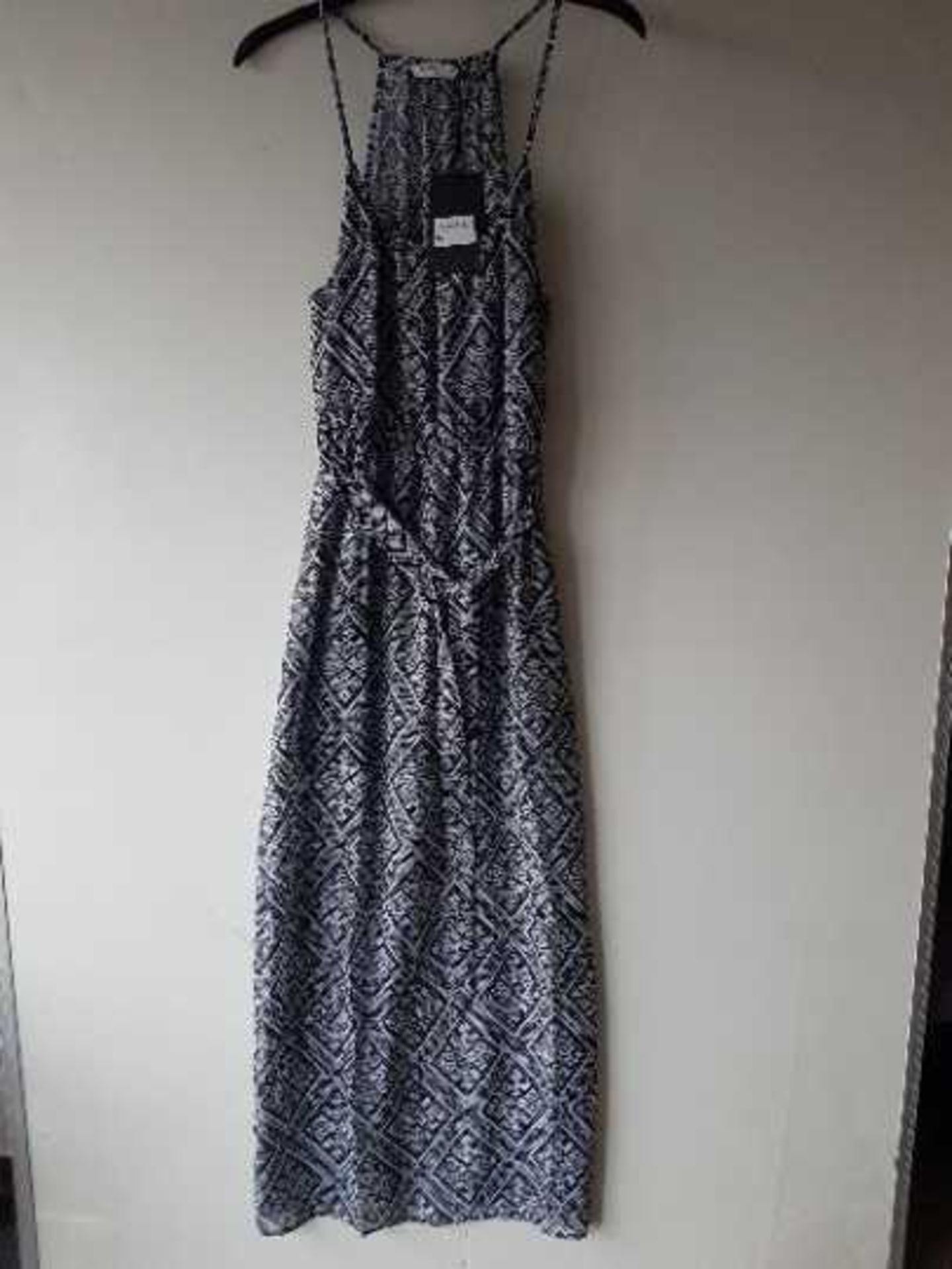 Brave Soul Blue Racer Back Maxi Dress size S new with tags & packaged - Image 2 of 2