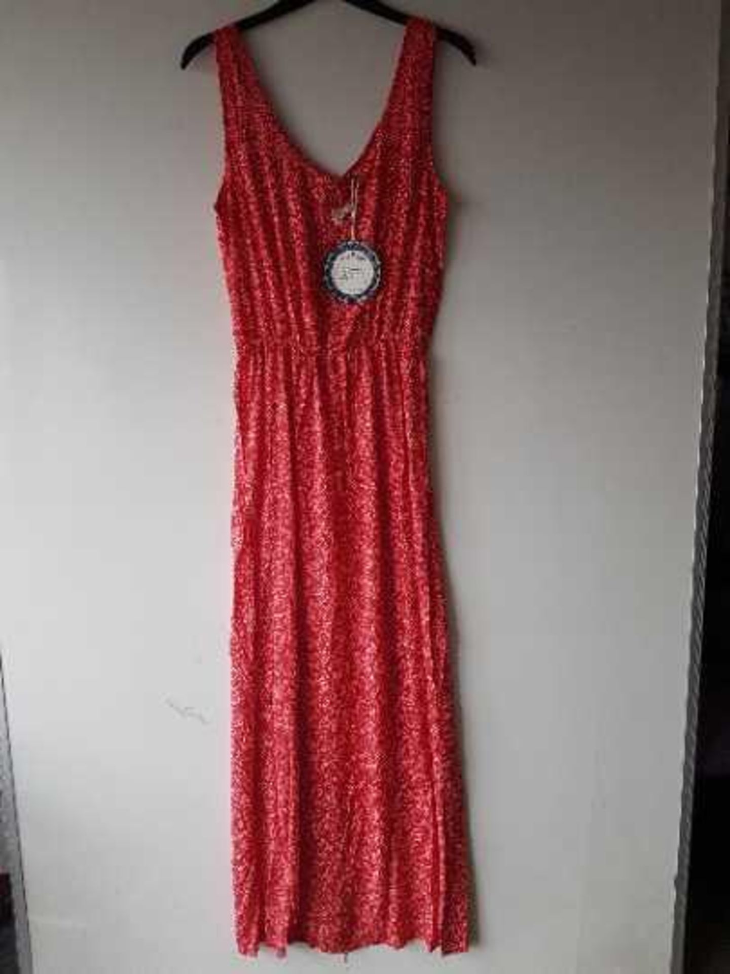 Brave Soul Red Maxi Dress size S new with tags & packaged - Image 2 of 2