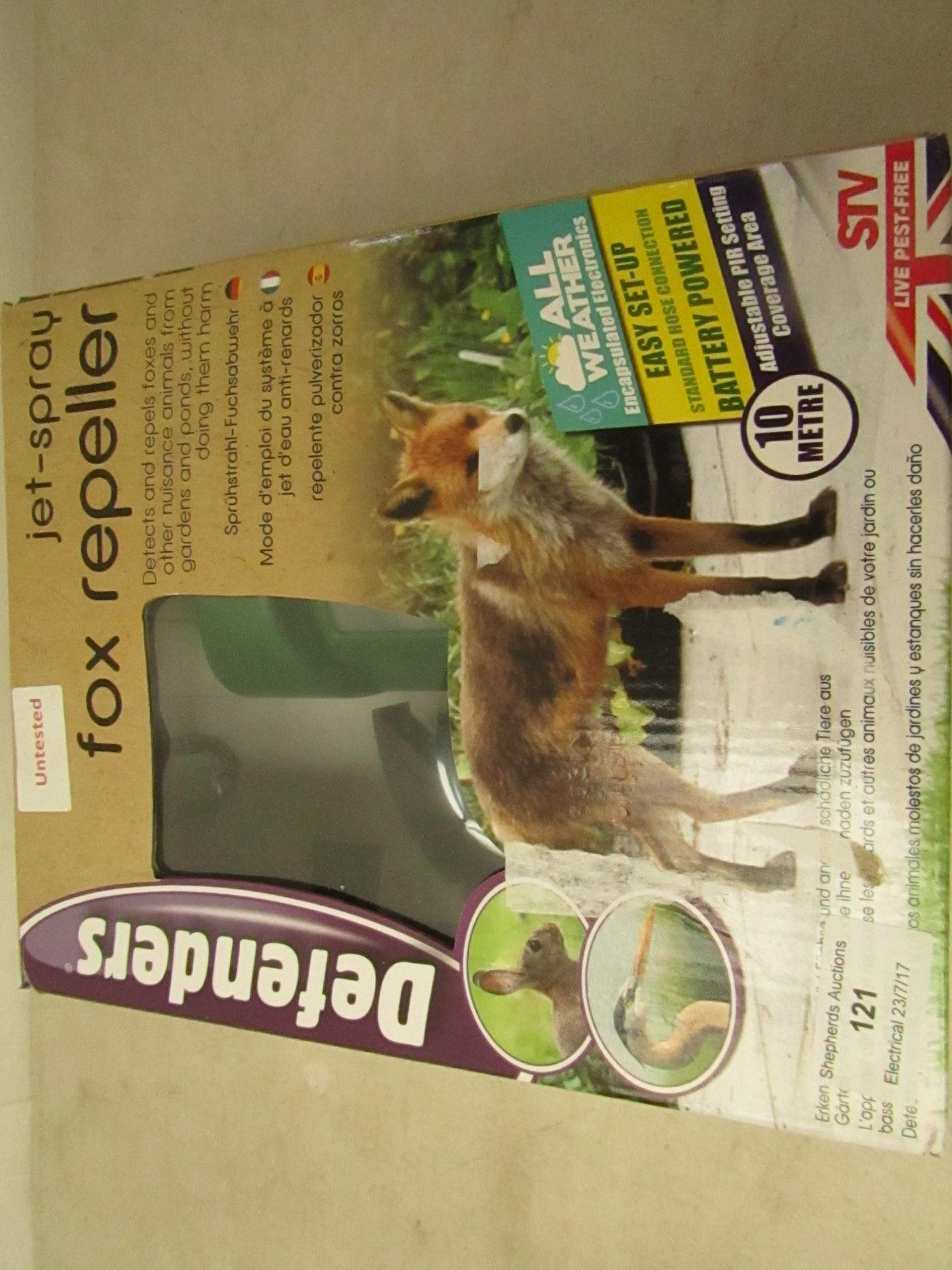 Defenders Jet-spray Fox Repeller. Boxed.