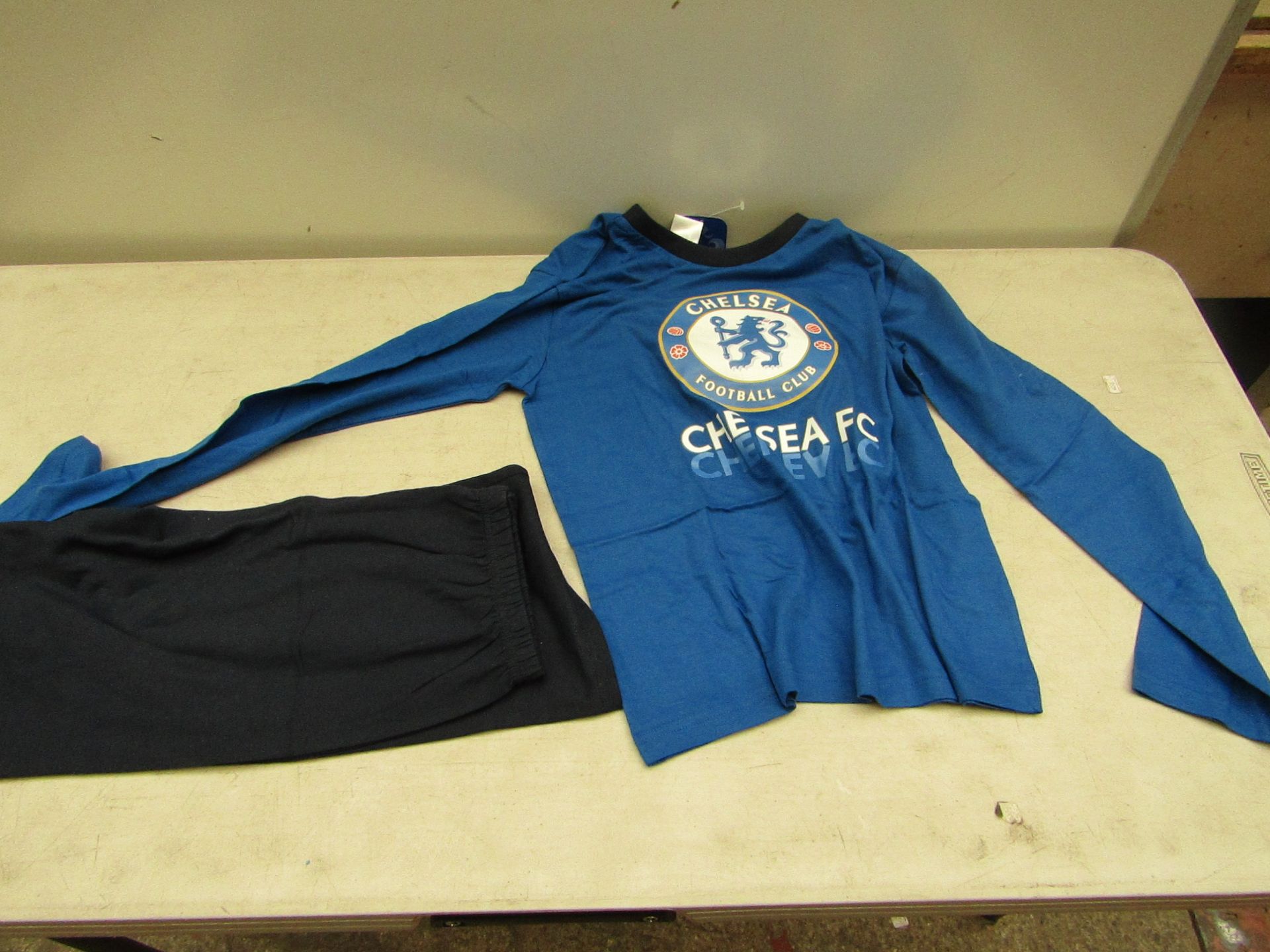 Chelsea Football Club children's pyjamas, 11-12yrs, new and packaged.