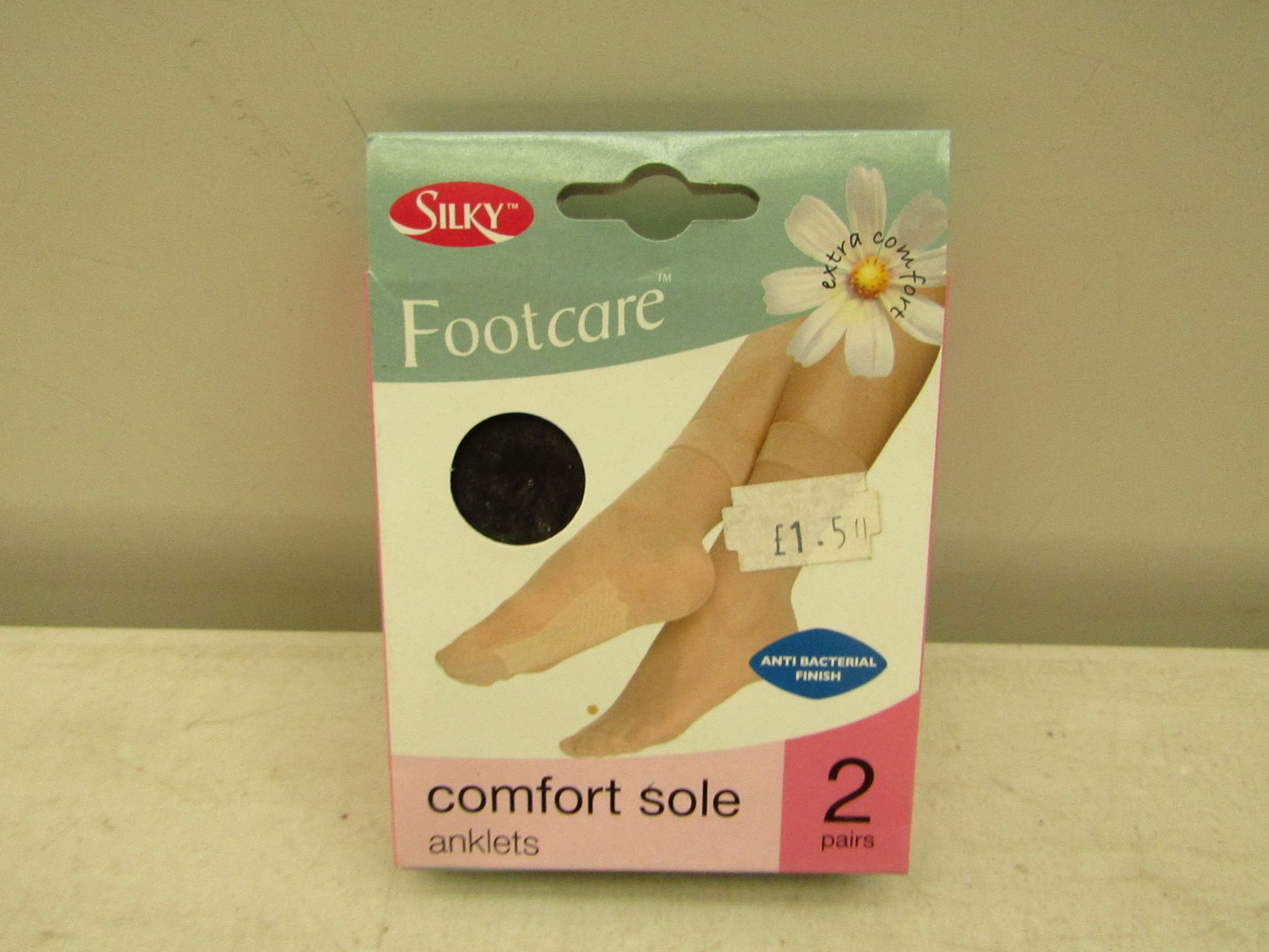 6x Silky footcare comfort sole anklets, all new and boxed.