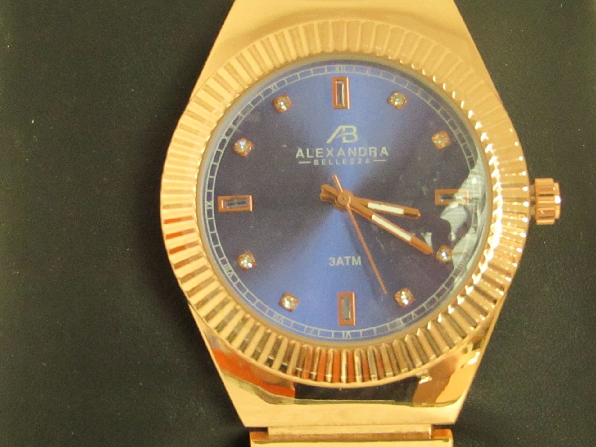 Alexandra Bellezza 3ATM Watch - Rose Gold Coloured. New with box