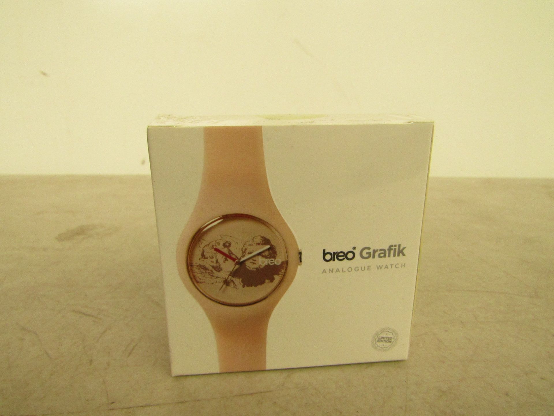 Breo Grafik analogue watch, new and boxed.