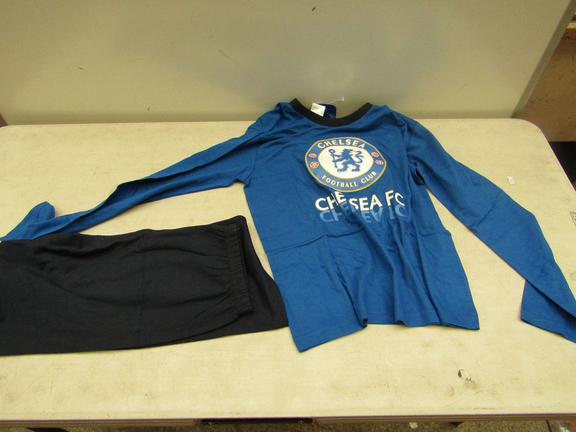 Chelsea Football Club children's pyjamas, 11-12yrs, new and packaged.