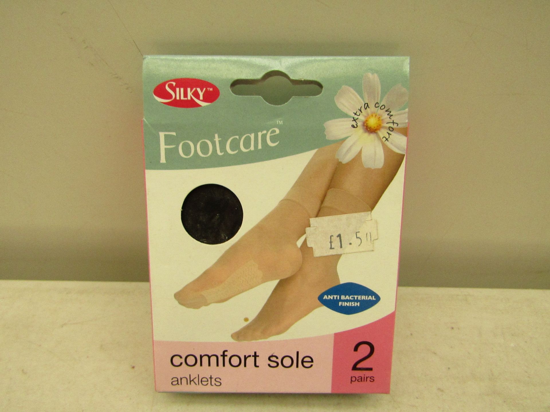 6x Silky footcare comfort sole anklets, all new and boxed.