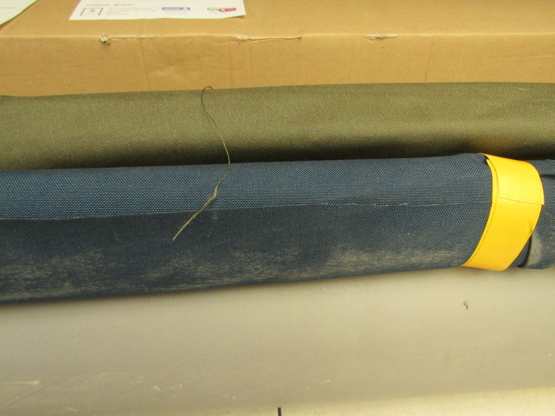 3x Rolls of Various coloured fabric in various lengths. - Image 3 of 4