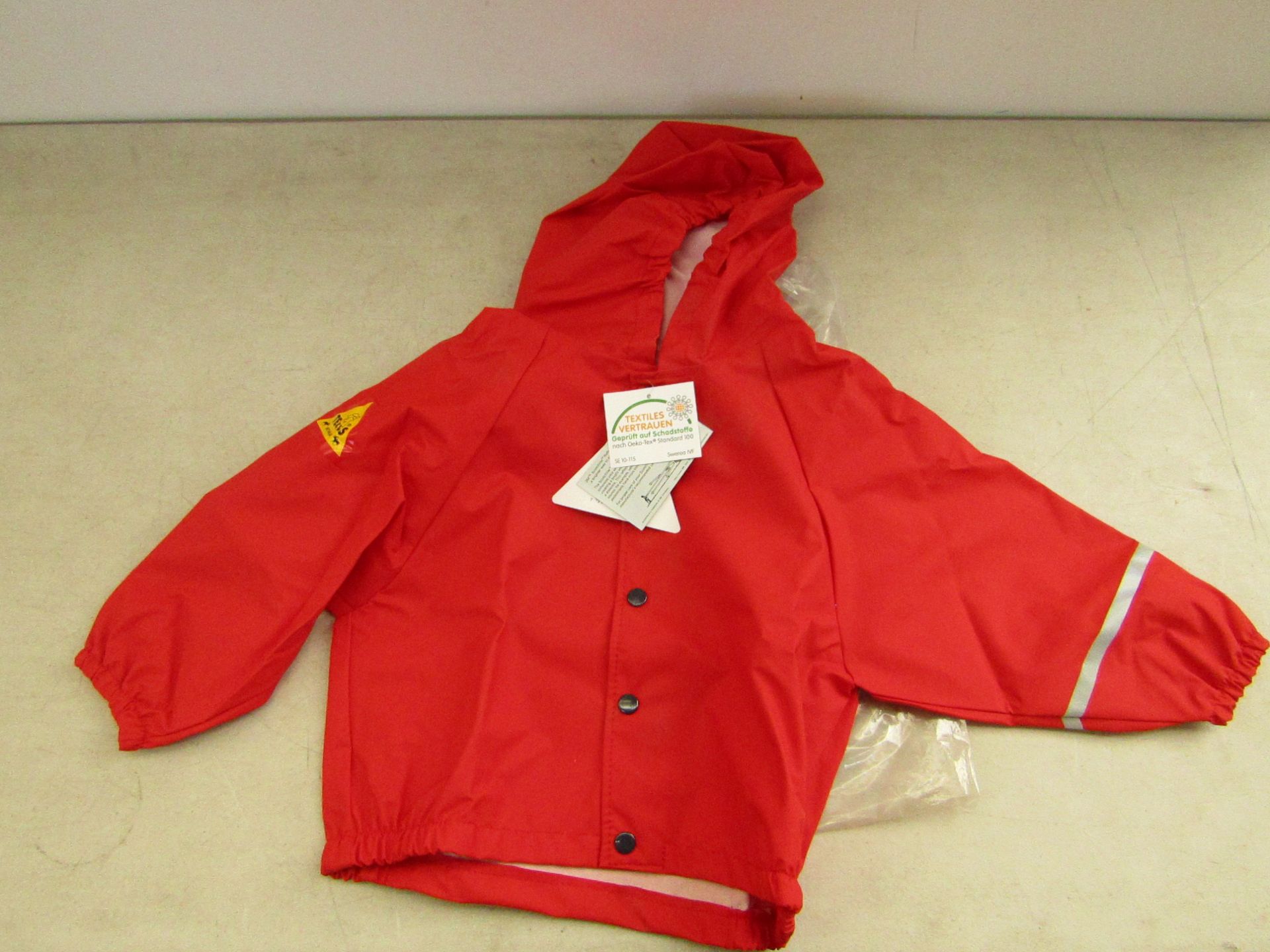 3x Raindrops Jacket 2-3 Years/Red, all new and packaged.    Total RRP £60      Sku Code - 163067