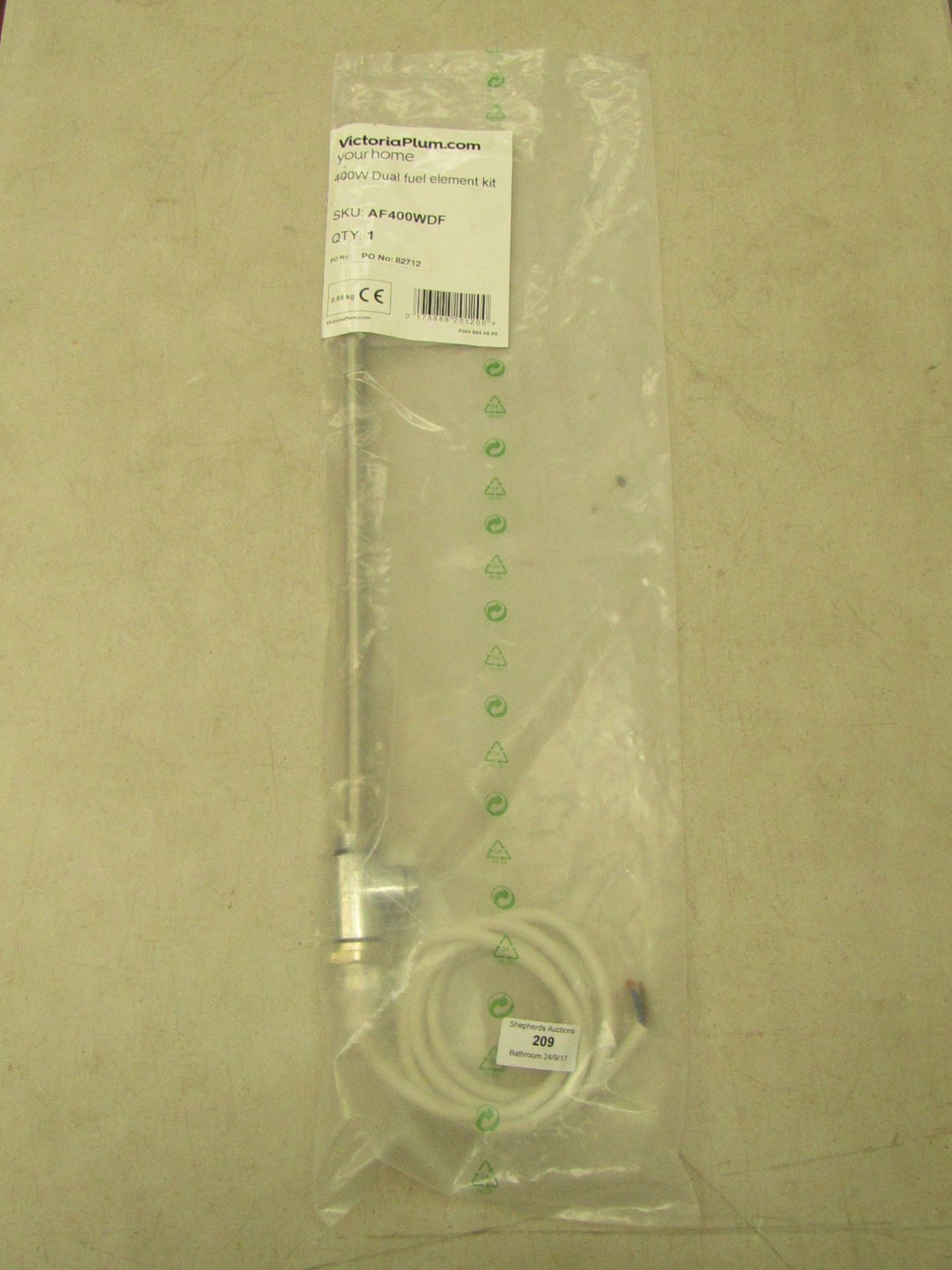 400w dual fuel element kit. In packaging.