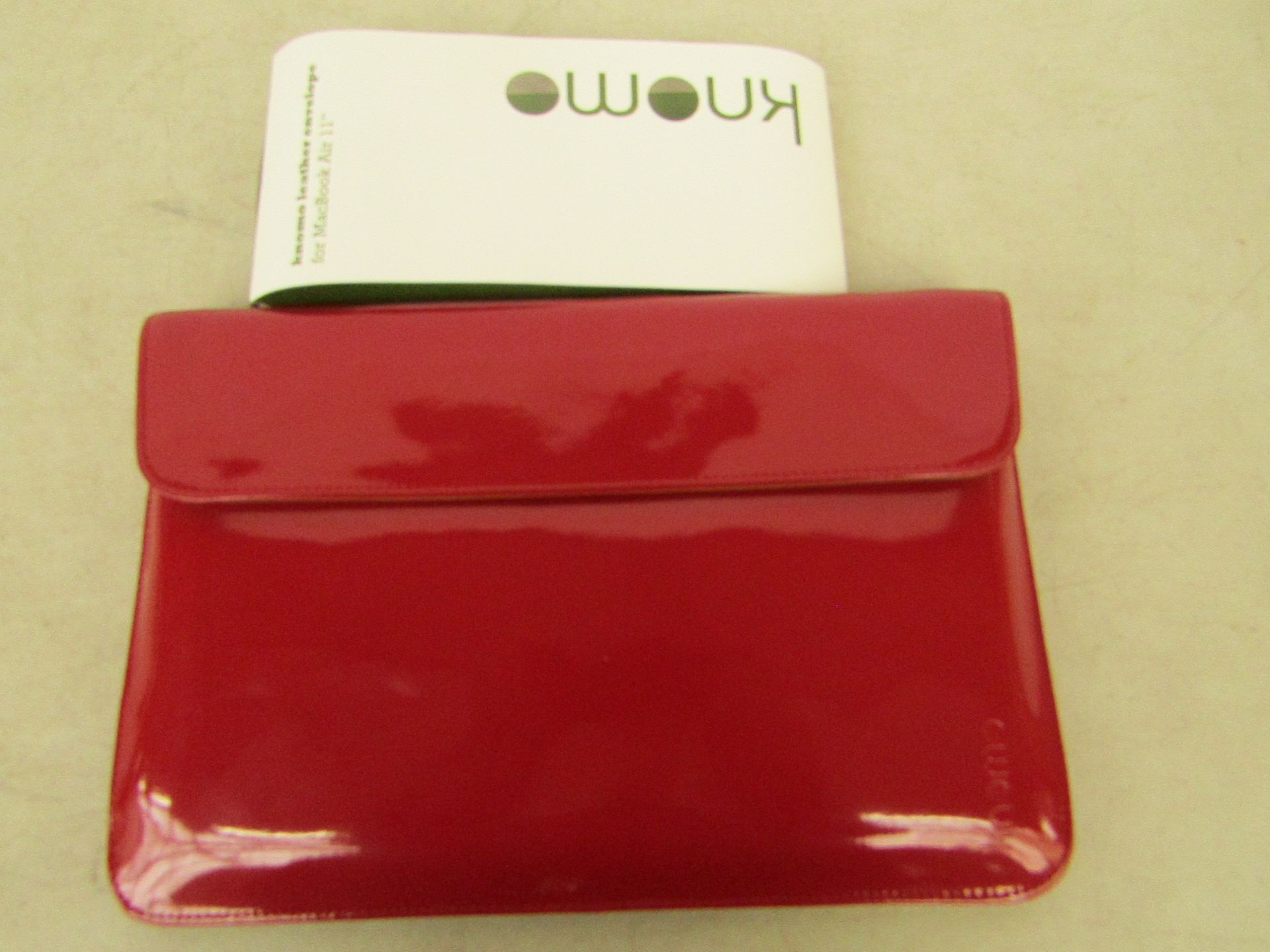10x Knomo red leather envelope for MacBook Air 11", brand new and boxed/packaged. Each RRP £49.00