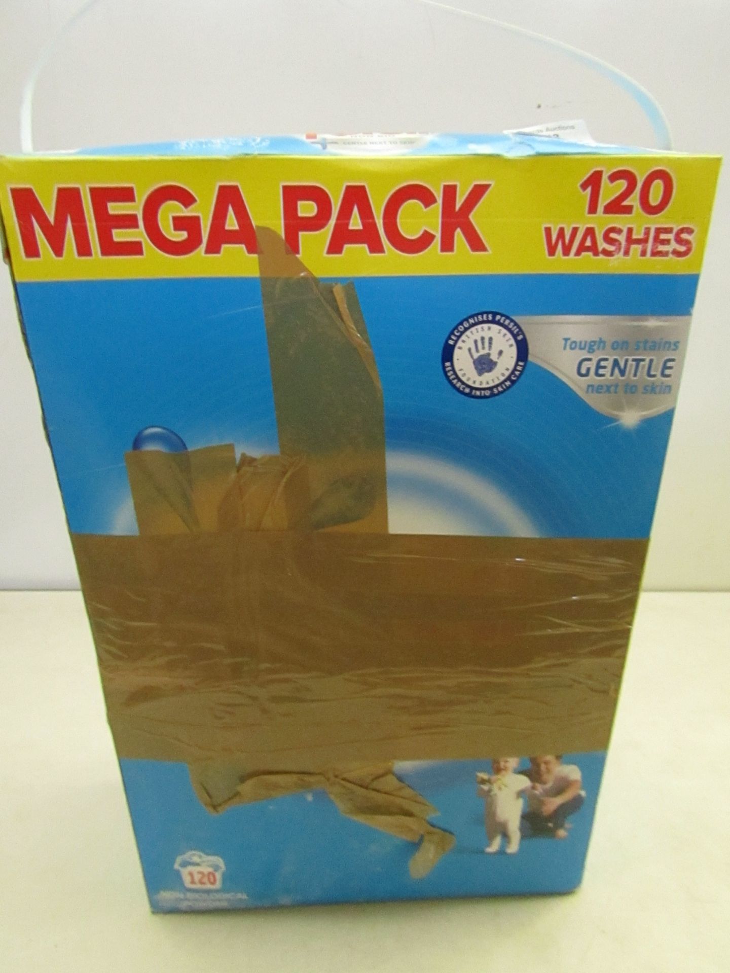 Persil mega pack non bio, gentle next to skin, 8.4kg, does 120 washes