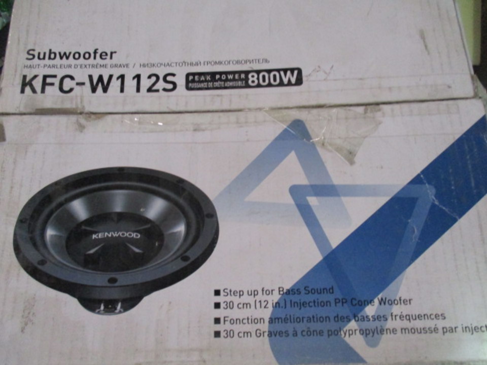 Kenwood 800 Watt 12" Subwoofer