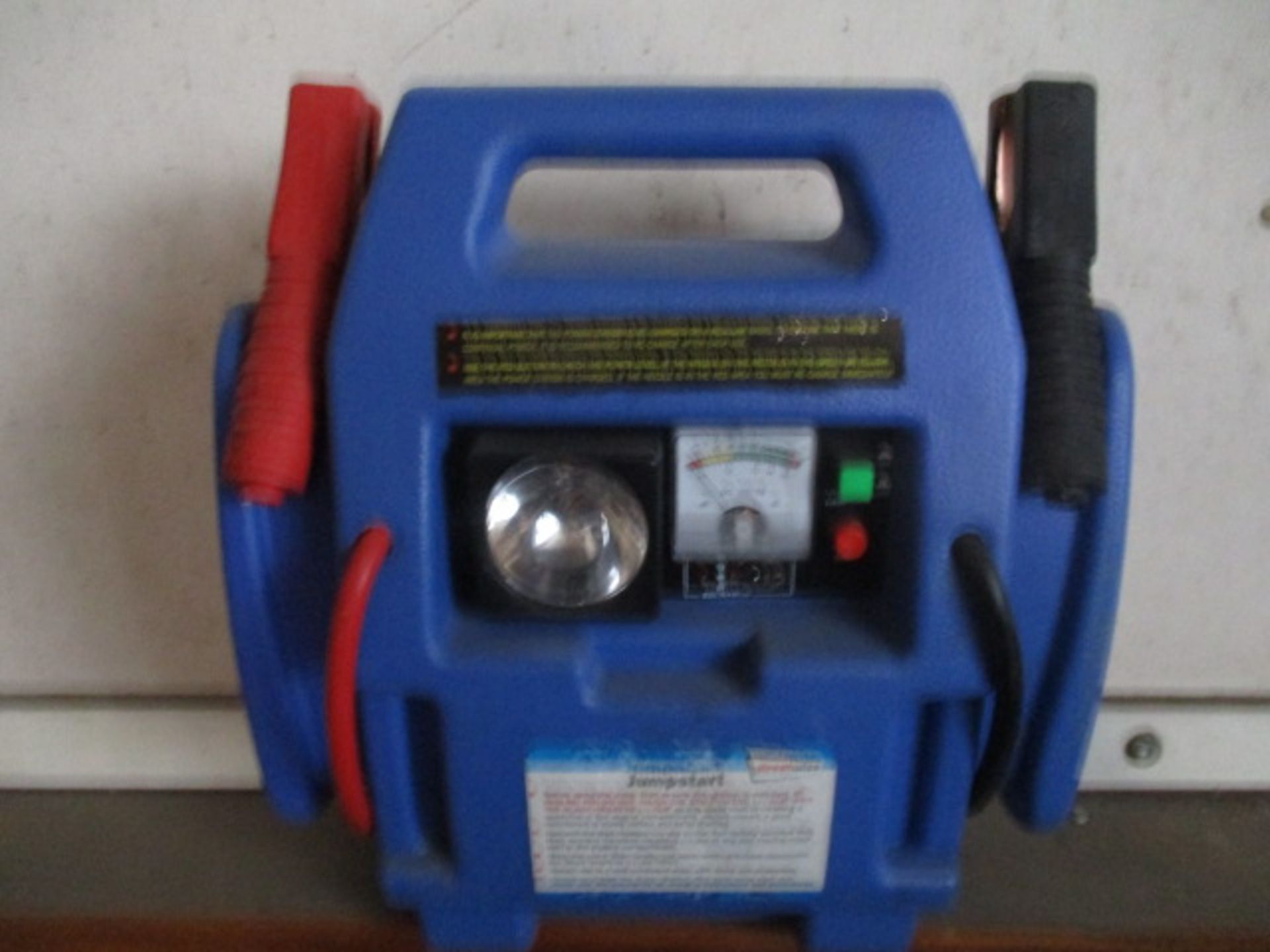 Power Station with Battery jump leads , compressor , battery level indicator , Led Light - will be