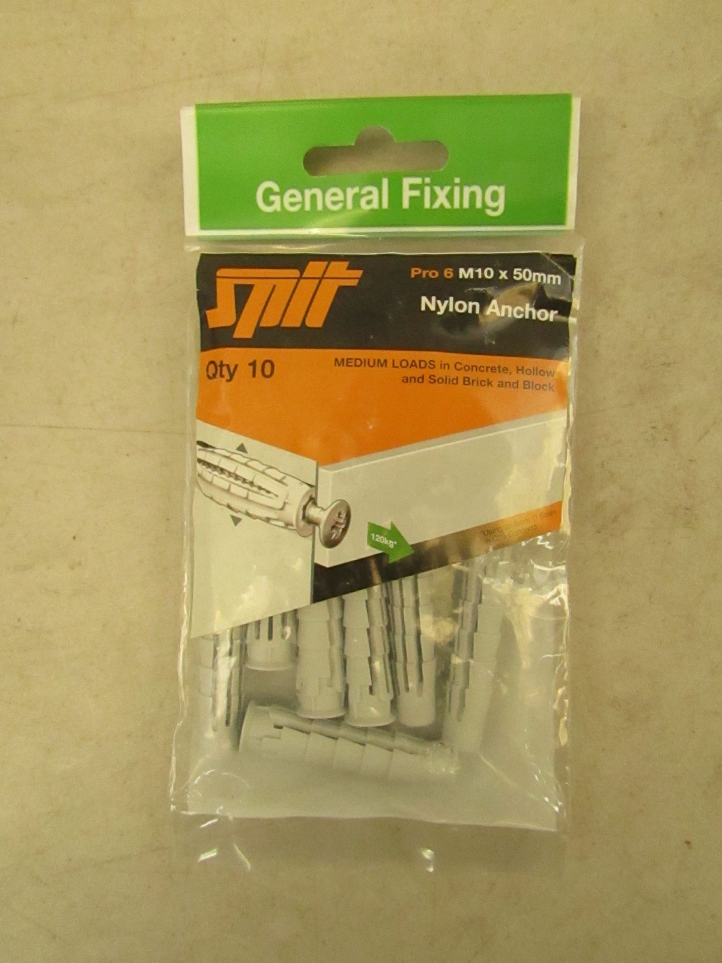 10x Packs of 20 Fischer cavity fixings, all new and packaged.