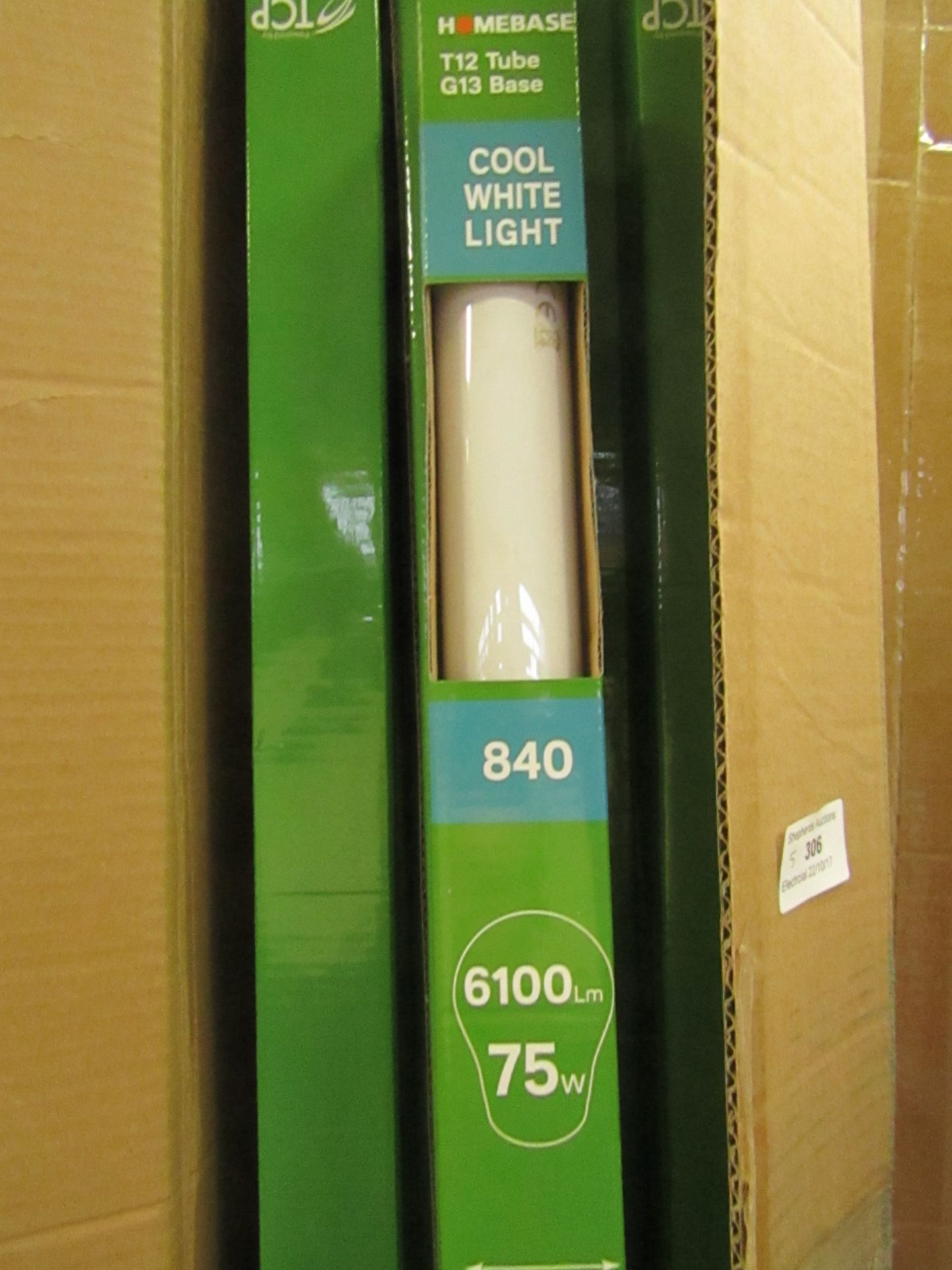 60x Homebase T12 tube light, 75w, all new and boxed. size 1778mm.