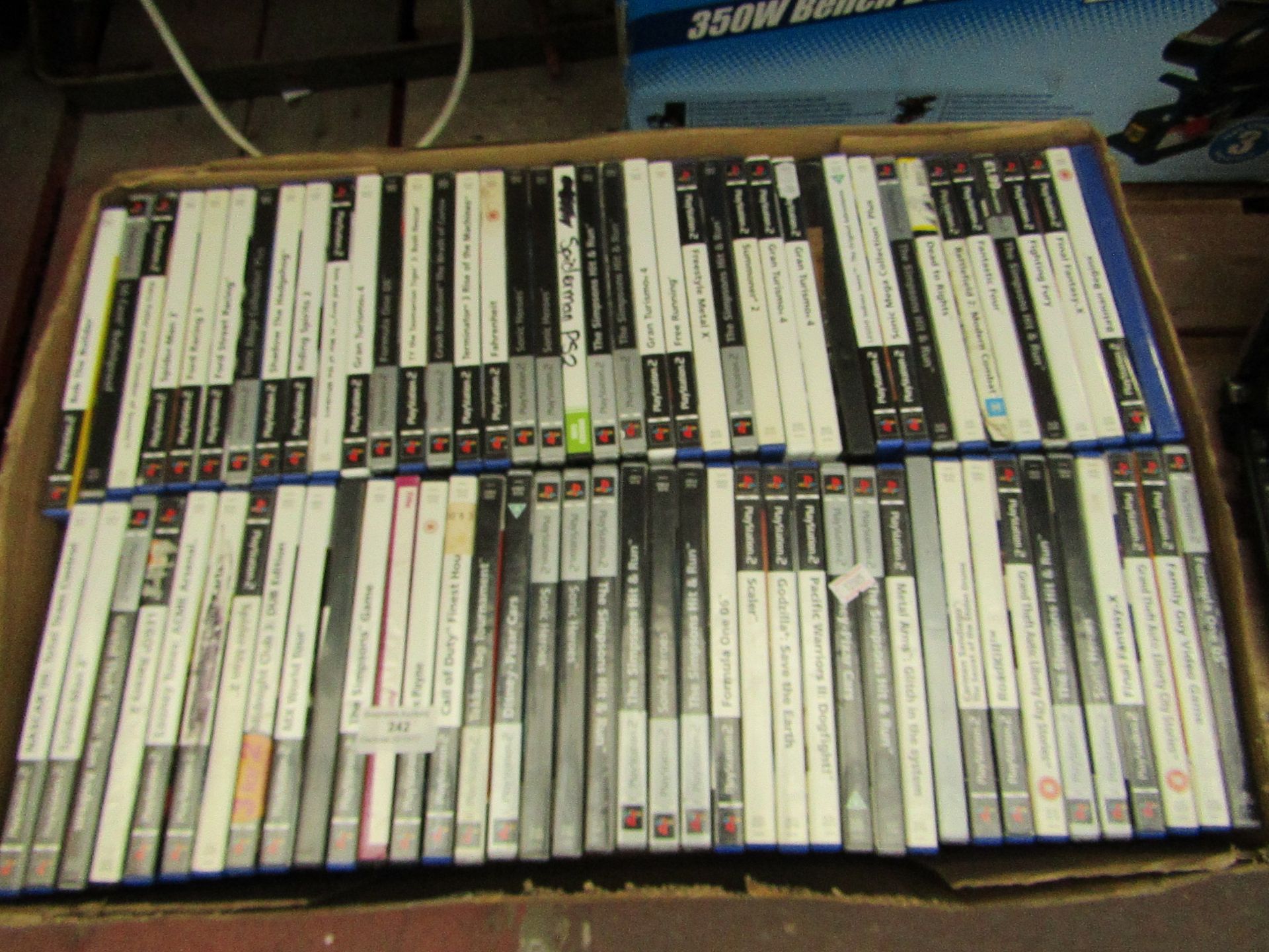 Approx 80x various PS2 games, all untested and in cases.