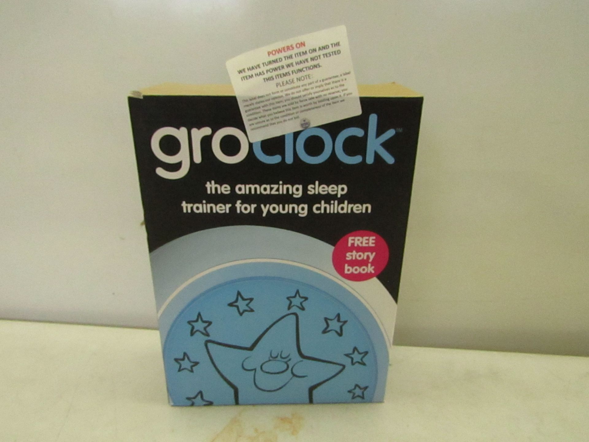 Gro Clock Sleep trainer for Children, Boxed and powers on