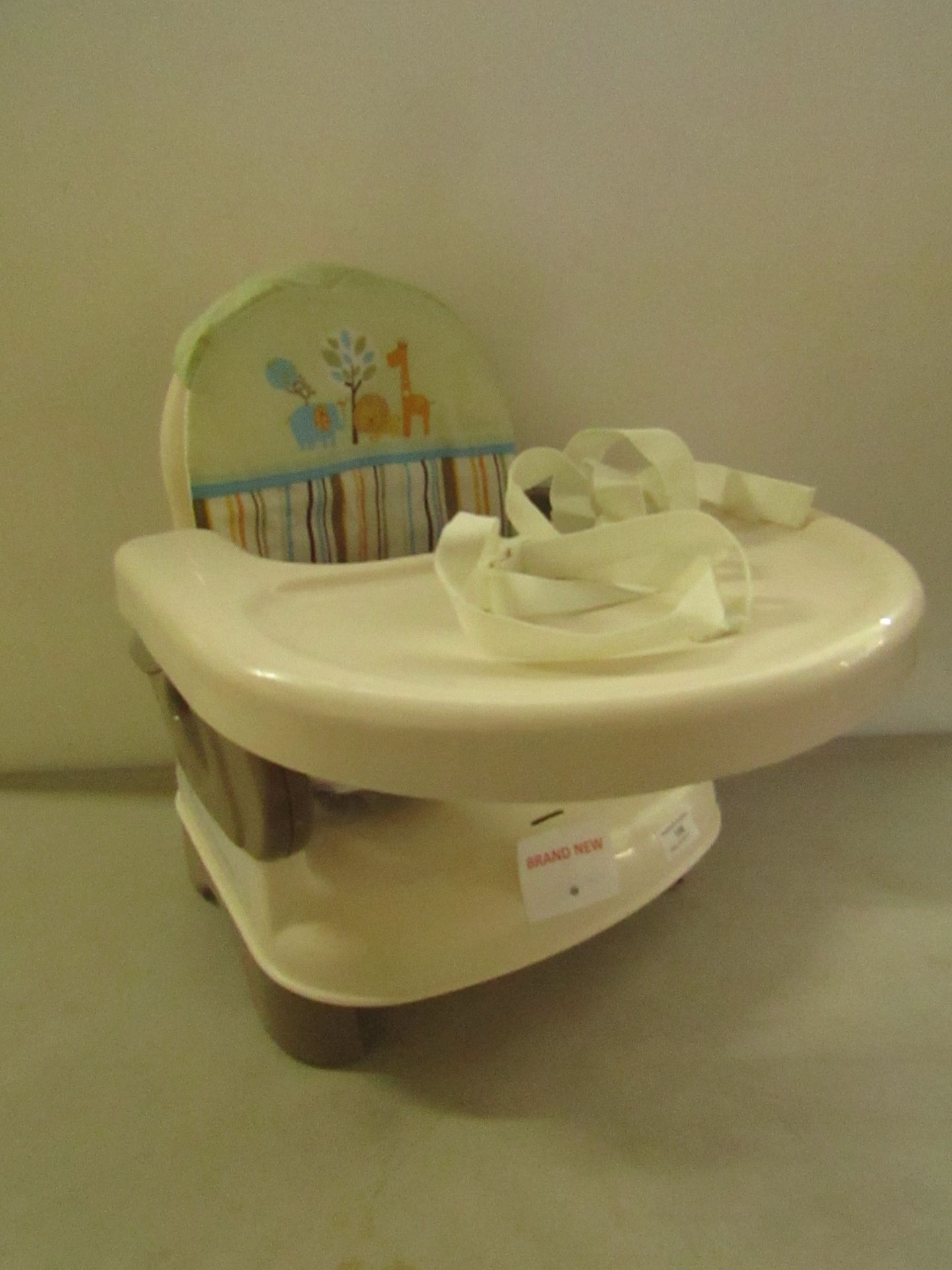 Sumner Deluxe Comfort Folding Booster seat, new with box, just pulled out of the box by us to