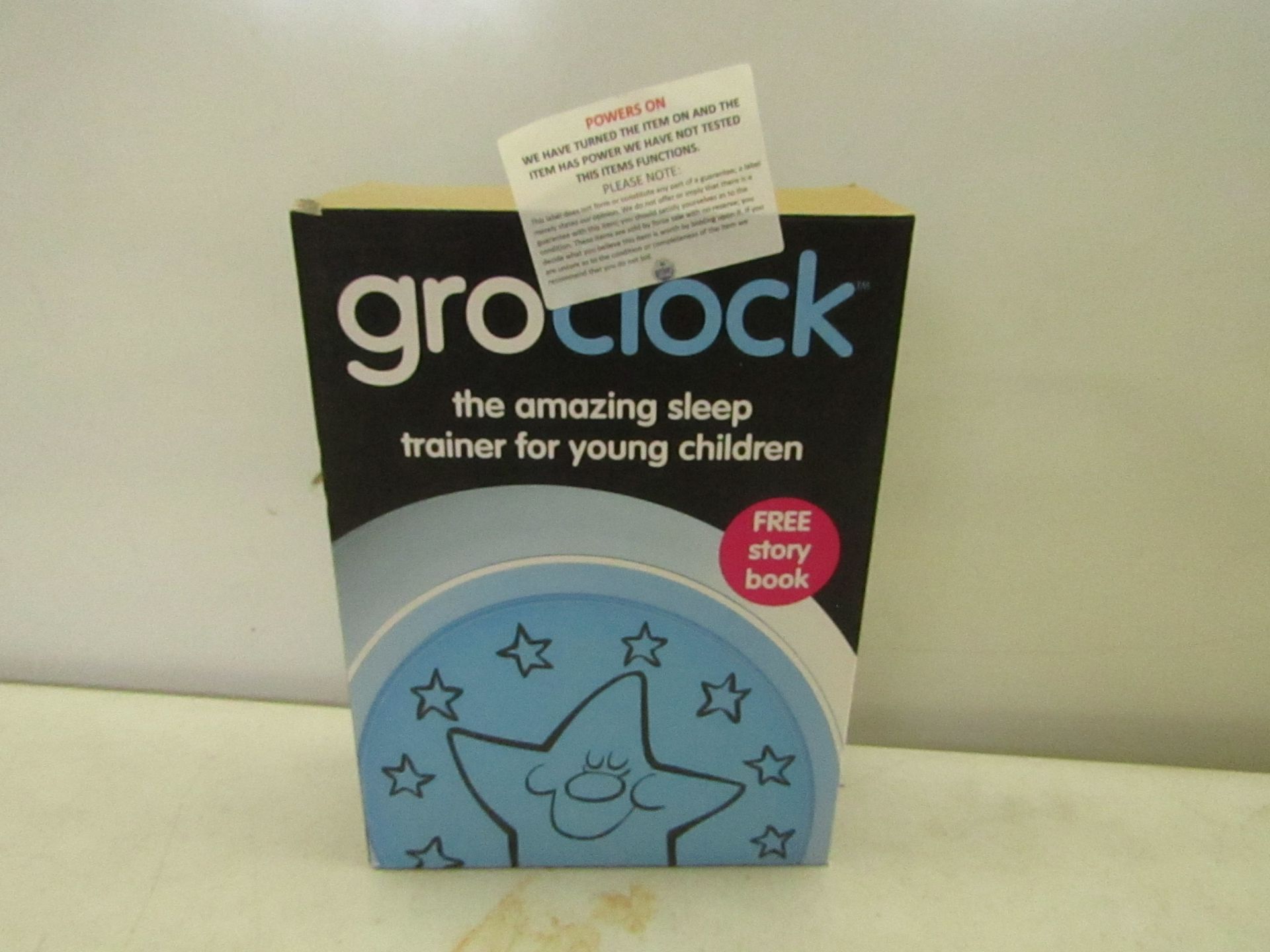 Gro Clock Sleep trainer for Children, Boxed and powers on