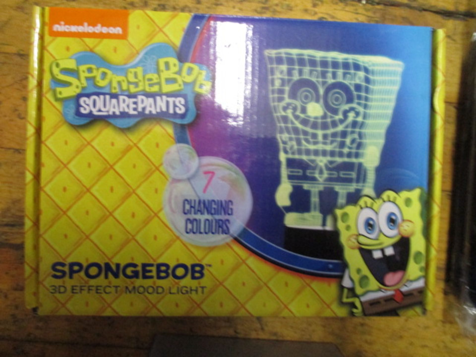 Brand new Spongebob LED changing colour light set