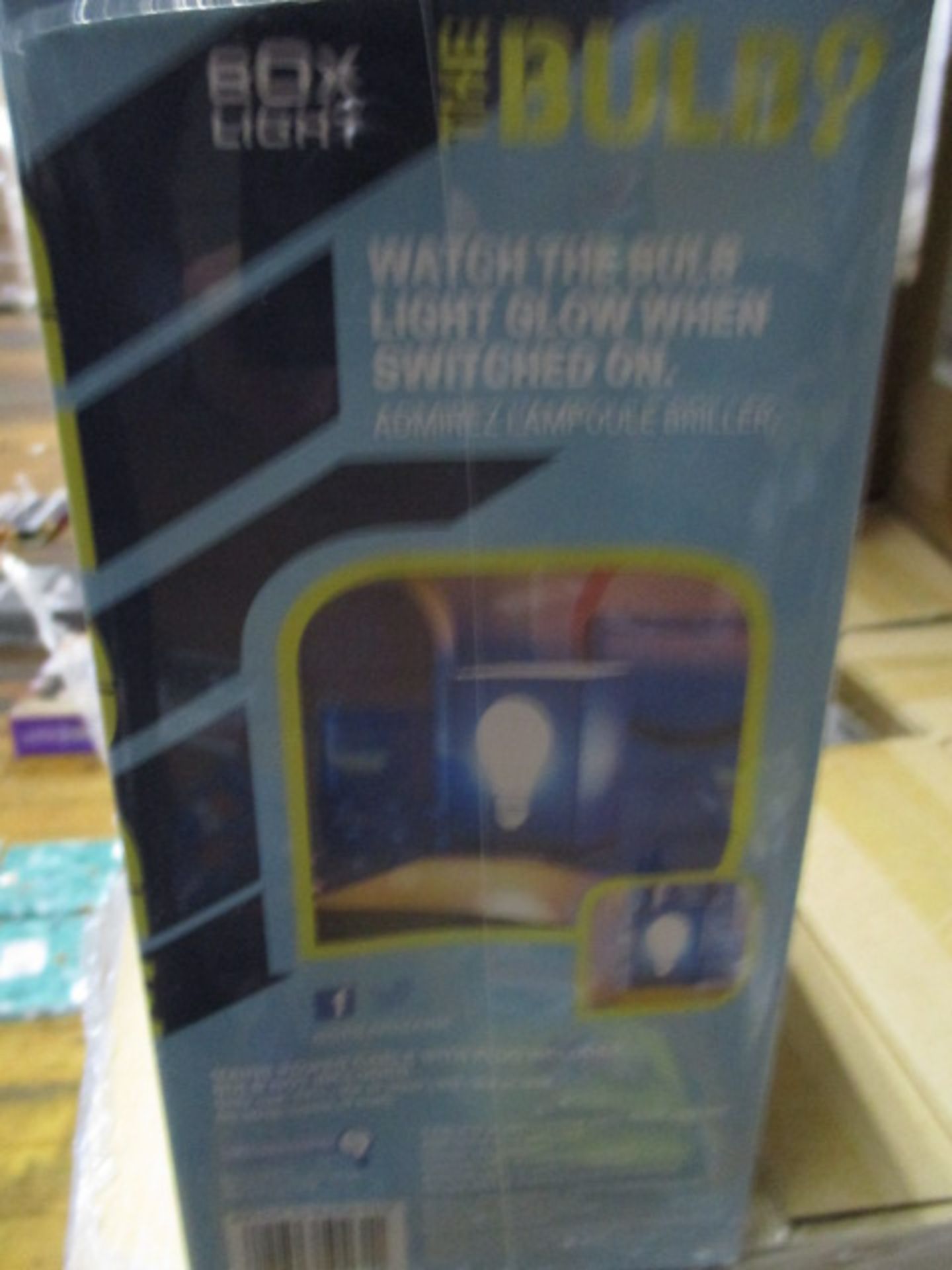 Brand new The Bulb Styled Box light - new and boxed