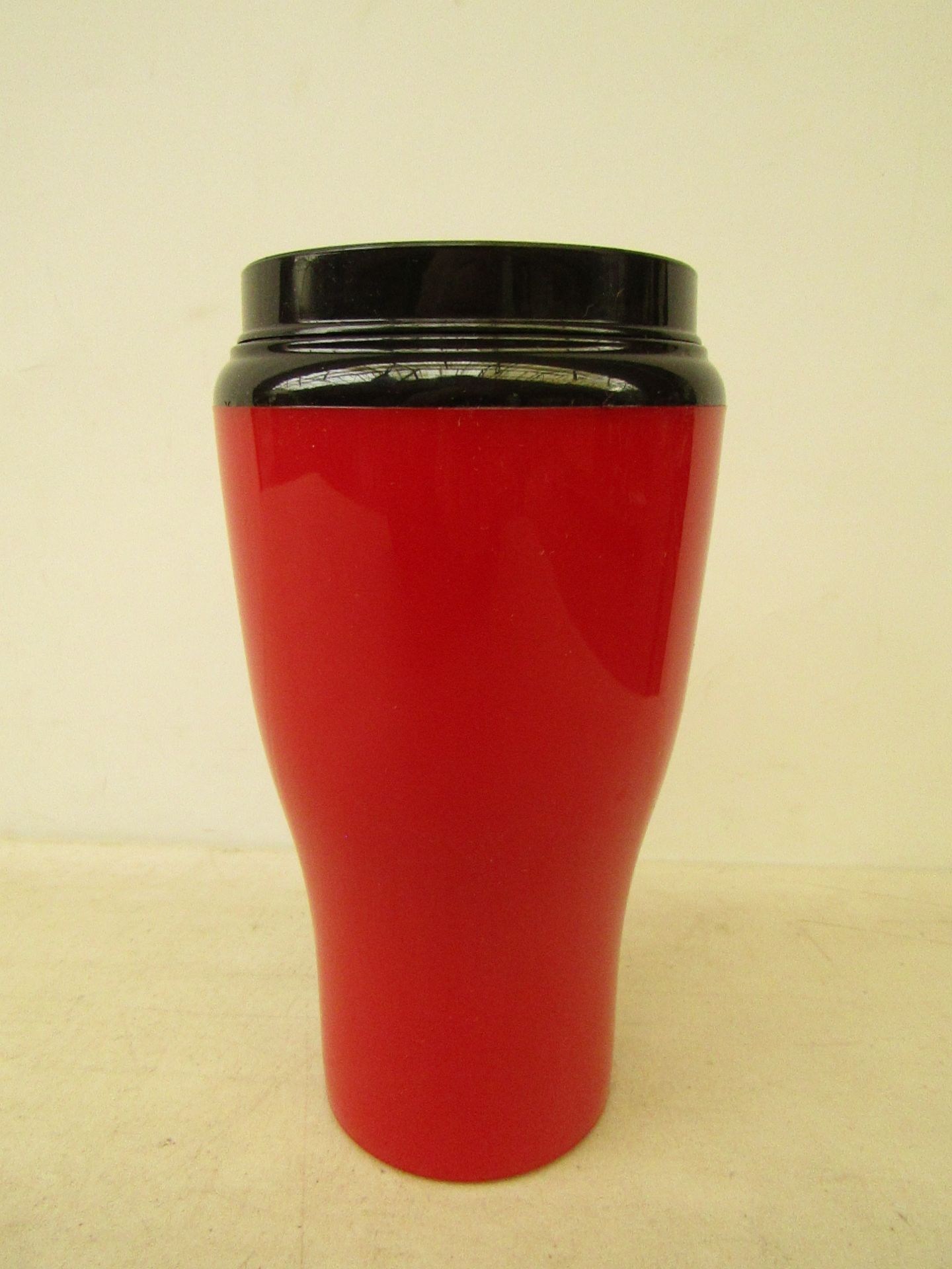 Box of 24x 16oz red Tumbler/ flask, new and boxed