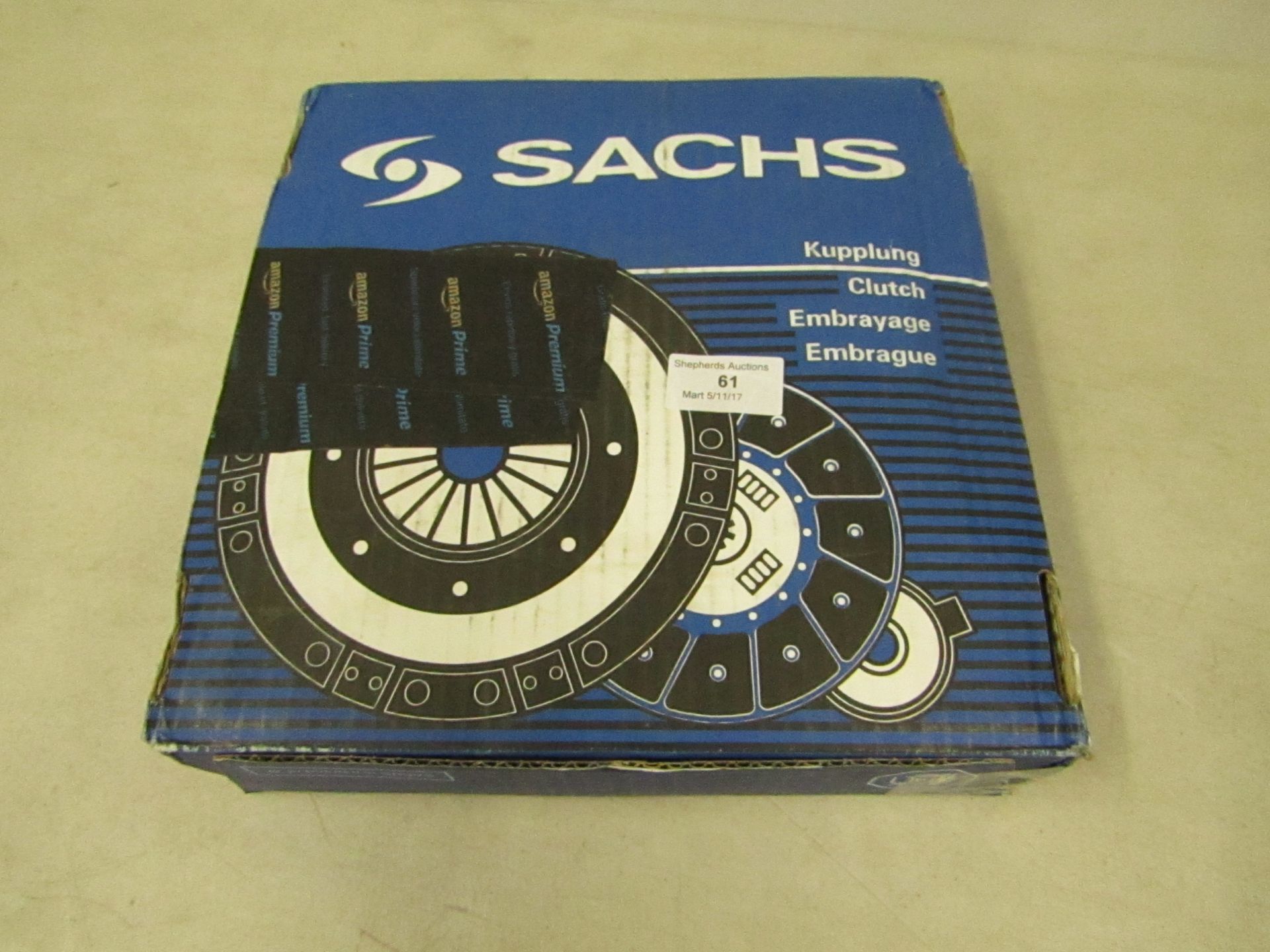 Sachs clutch for unknown car, boxed.