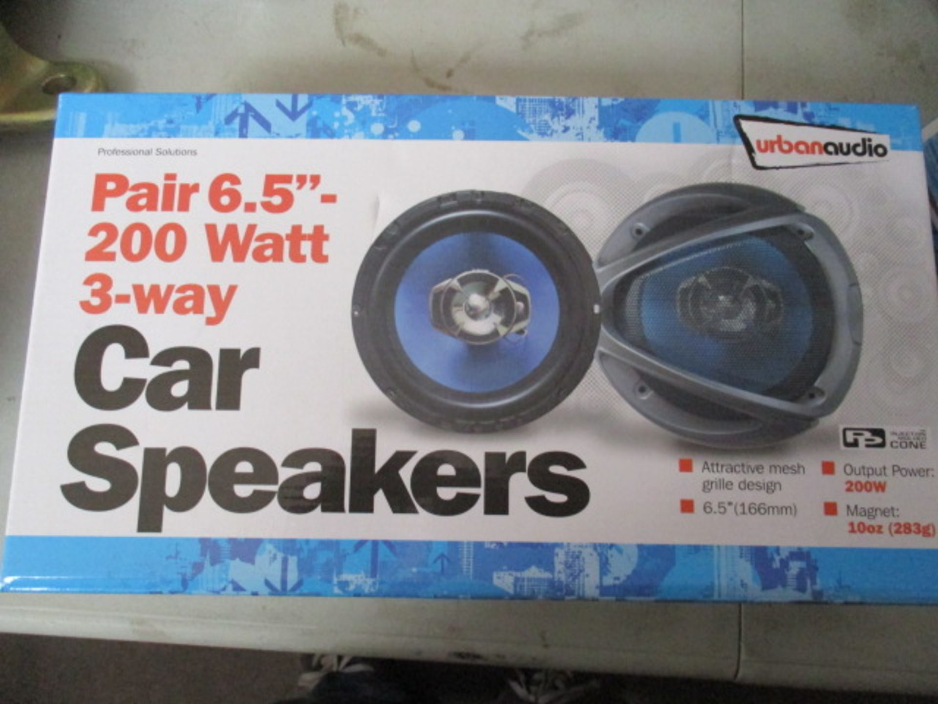 car speakers boxed