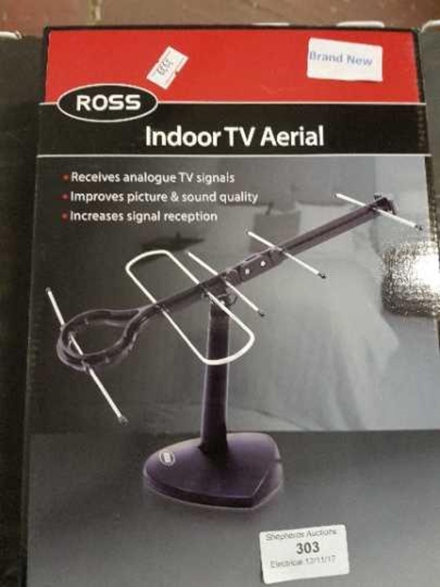 Ross indoor TV aerial, new and boxed