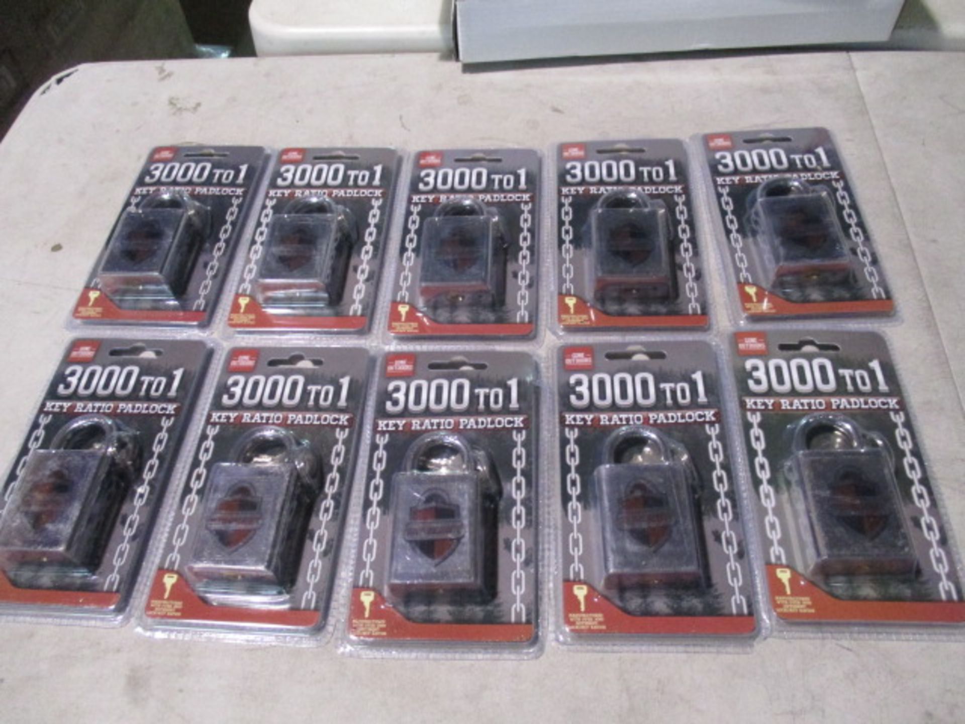 10pcs Brand new Armour secure BOYZ TOYS 3000 to 1 ratio lock - rrp £7.99 each